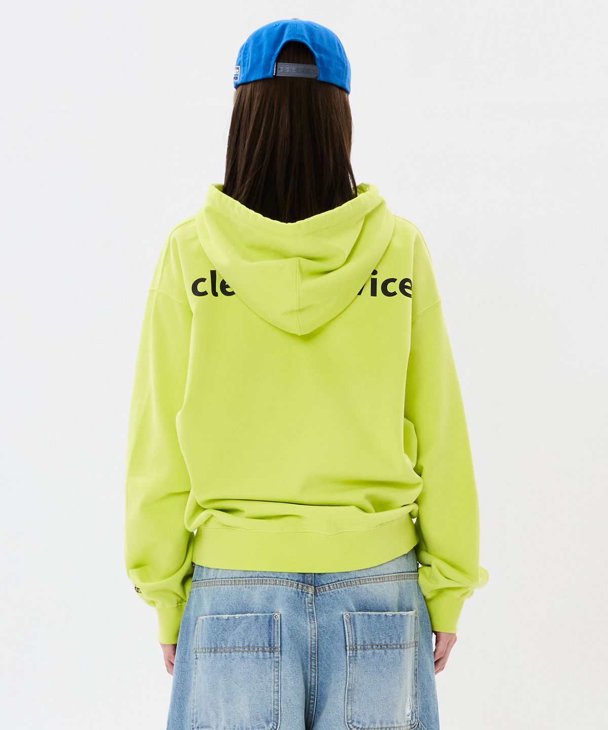 위캔더스(WKNDRS) WKNDRS x Krackerhouse CLEAN SERVICE CAP (BLUE)