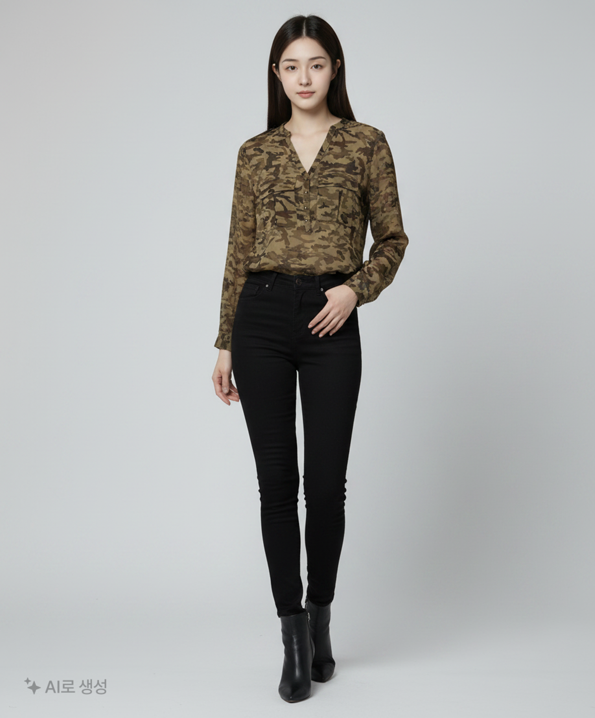 자라 베이직(ZARA BASIC) 블라우스 L