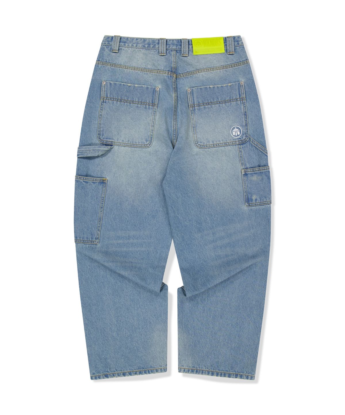 위캔더스(WKNDRS) WKNDRS x Krackerhouse CLEAN SERVICE DENIM PANTS (DENIM)