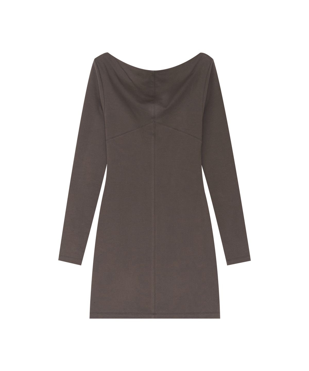 긴스키(GINSUKI) [긴스키 X 물바다]OFF-SHOULDER STUDDED MINI DRESS (CHARCOAL)