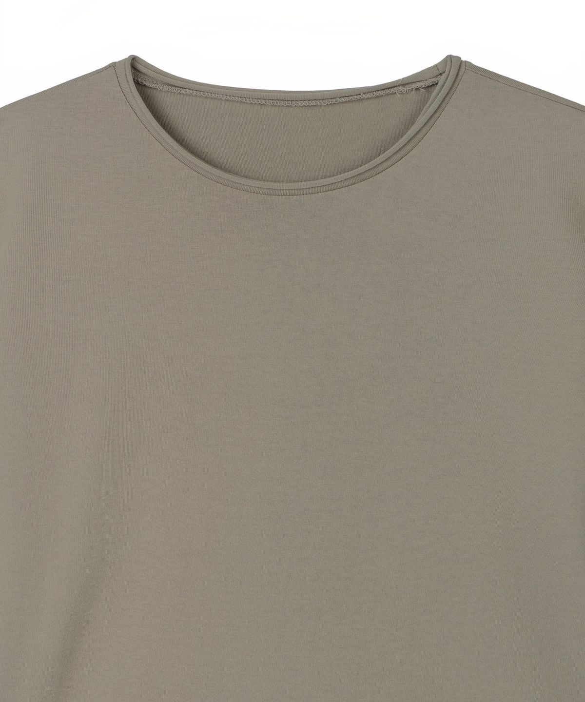 이알에이(ERA) UNISEX ERA RAW EDGE LS T - KHAKI