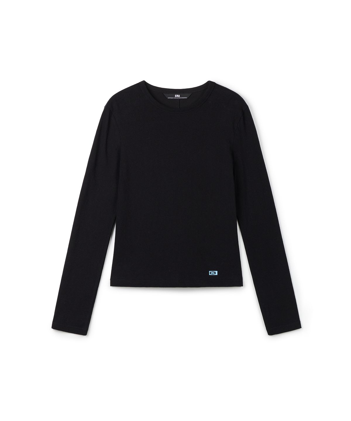 이알에이(ERA) MEN ERA VINTAGE COTTON LS T - BLACK