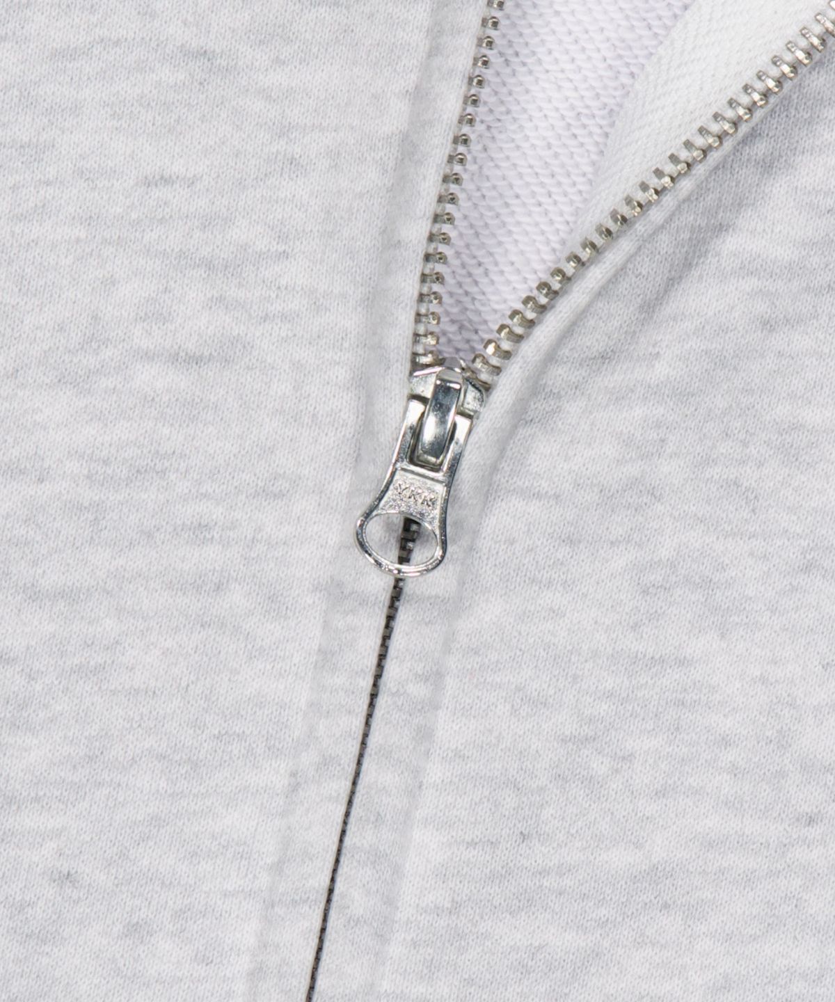 위캔더스(WKNDRS) WKNDRS x Krackerhouse SUNDAY ZIP-UP HOODIE (L.GREY)