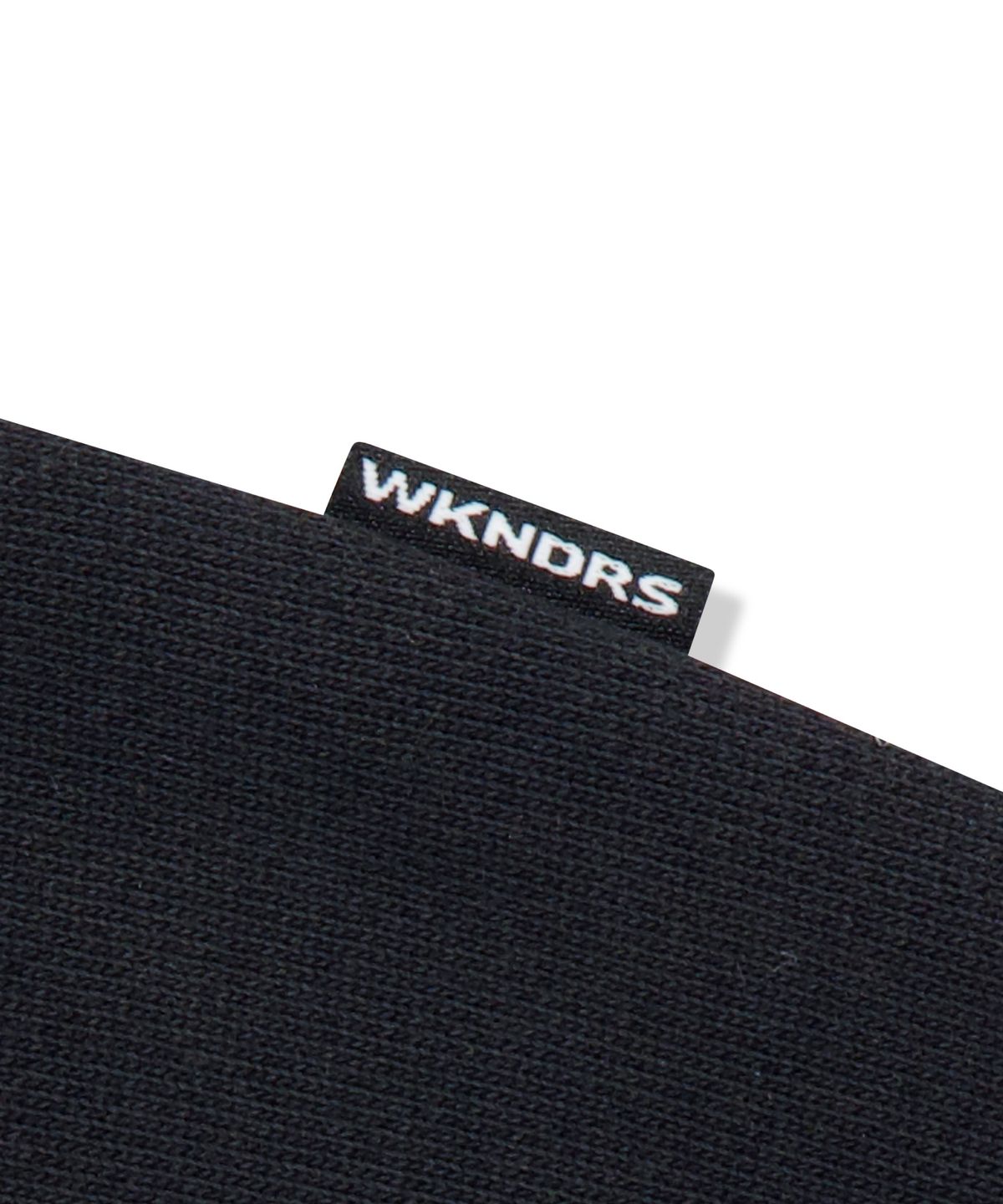 위캔더스(WKNDRS) WKNDRS x Krackerhouse SUNDAY ZIP-UP HOODIE (BLACK)