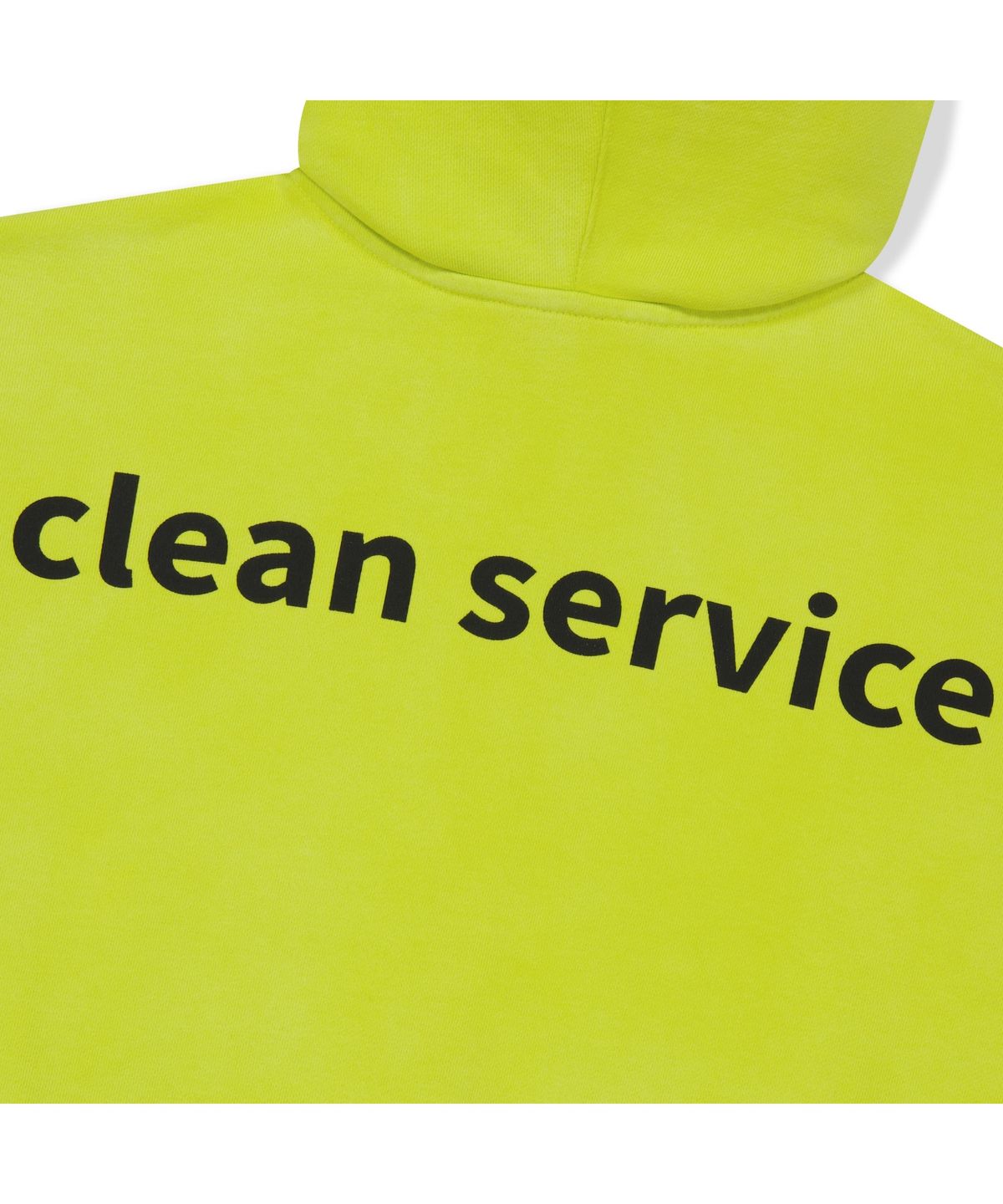 위캔더스(WKNDRS) WKNDRS x Krackerhouse CLEAN SERVICE ZIP-UP HOODIE (NEON)
