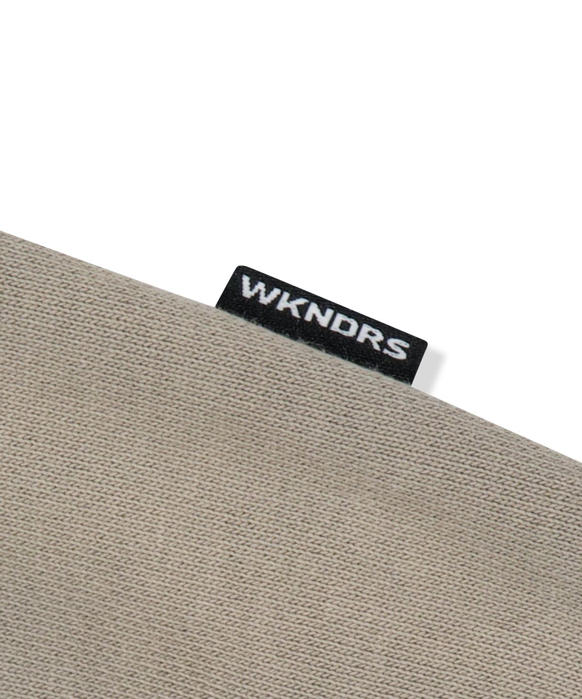 위캔더스(WKNDRS) WKNDRS x Krackerhouse CLEAN SERVICE ZIP-UP HOODIE (KHAKI)