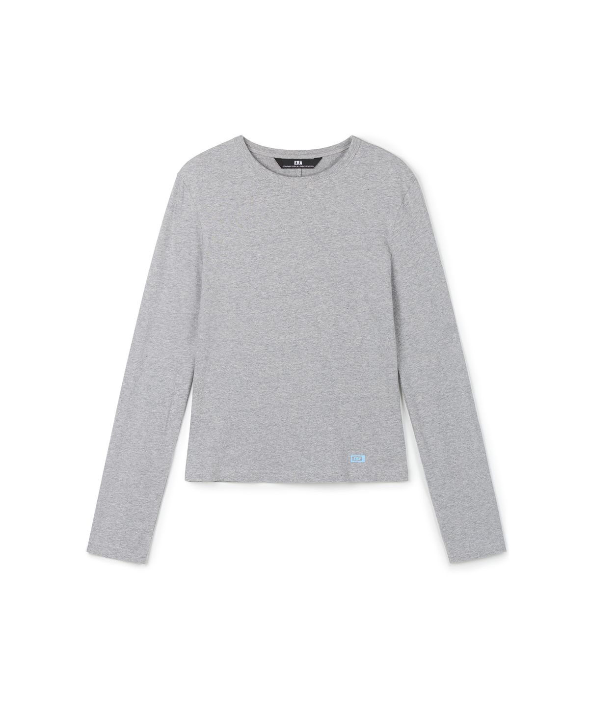 이알에이(ERA) WOMEN ERA VINTAGE COTTON LS T - GRAY