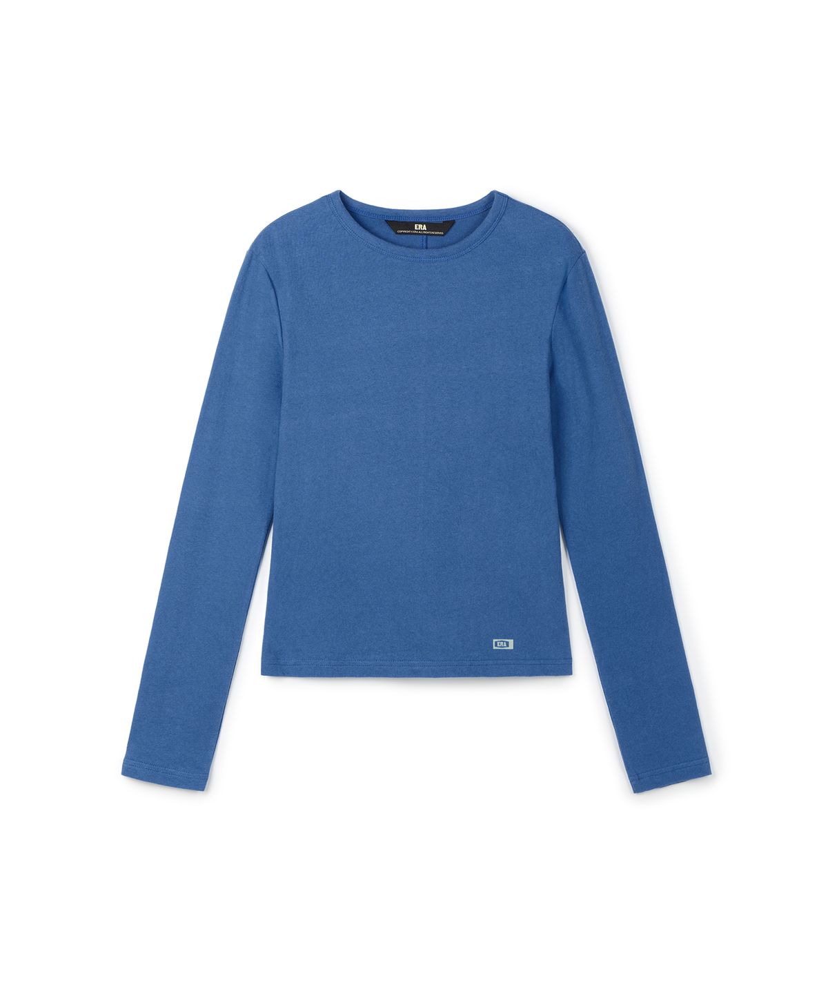 이알에이(ERA) WOMEN ERA VINTAGE COTTON LS T - BLUE