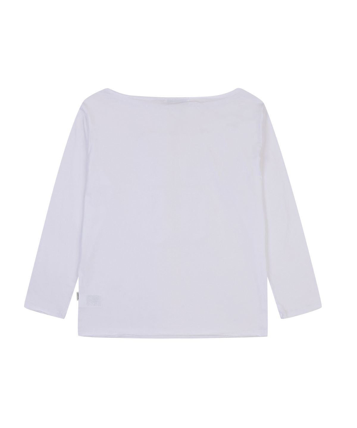 오디너리 홀리데이(ORDINARY HOLIDAY) APPLIQUE LONG SLEEVE T-SHIRT [WHITE]
