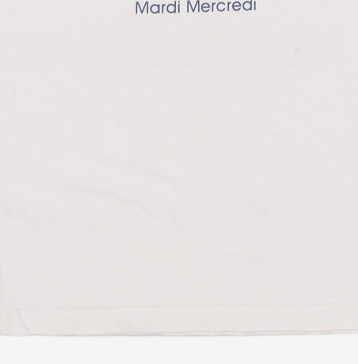 마르디 메크르디(MARDI MERCREDI) 반소매 티셔츠 ONE