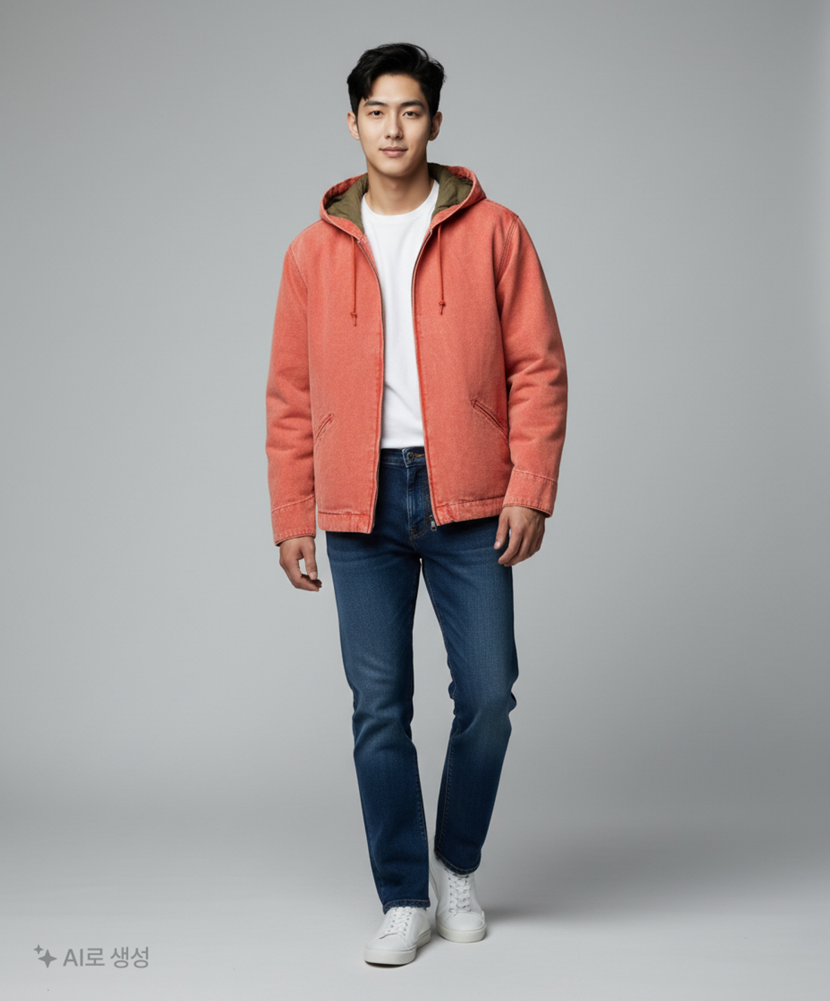 디스이즈네버댓(THISISNEVERTHAT) Washed Carpenter Jacket Orange L
