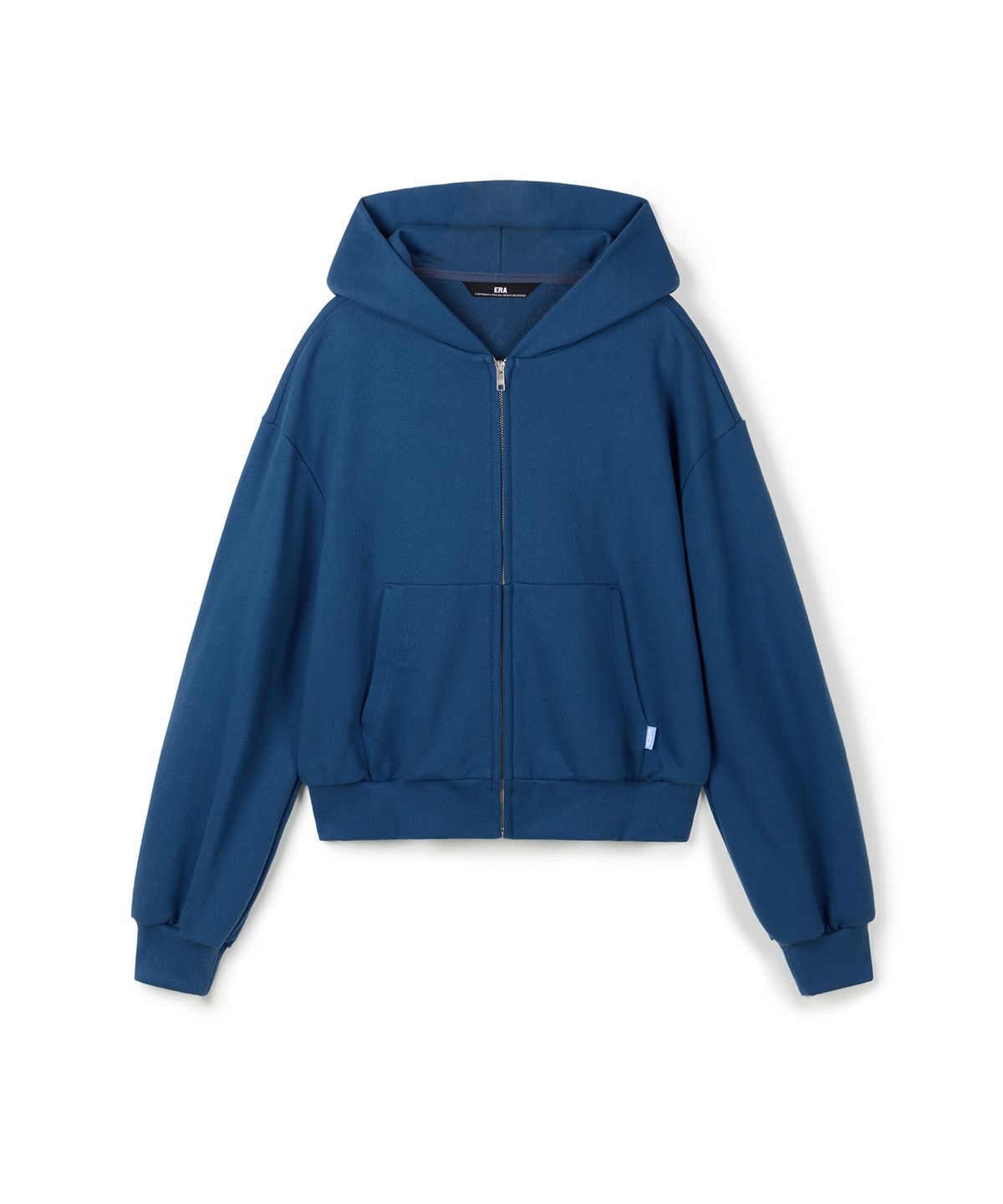 이알에이(ERA) UNISEX ERA OVERSIZED HOODED ZIP-UP - YALE BLUE