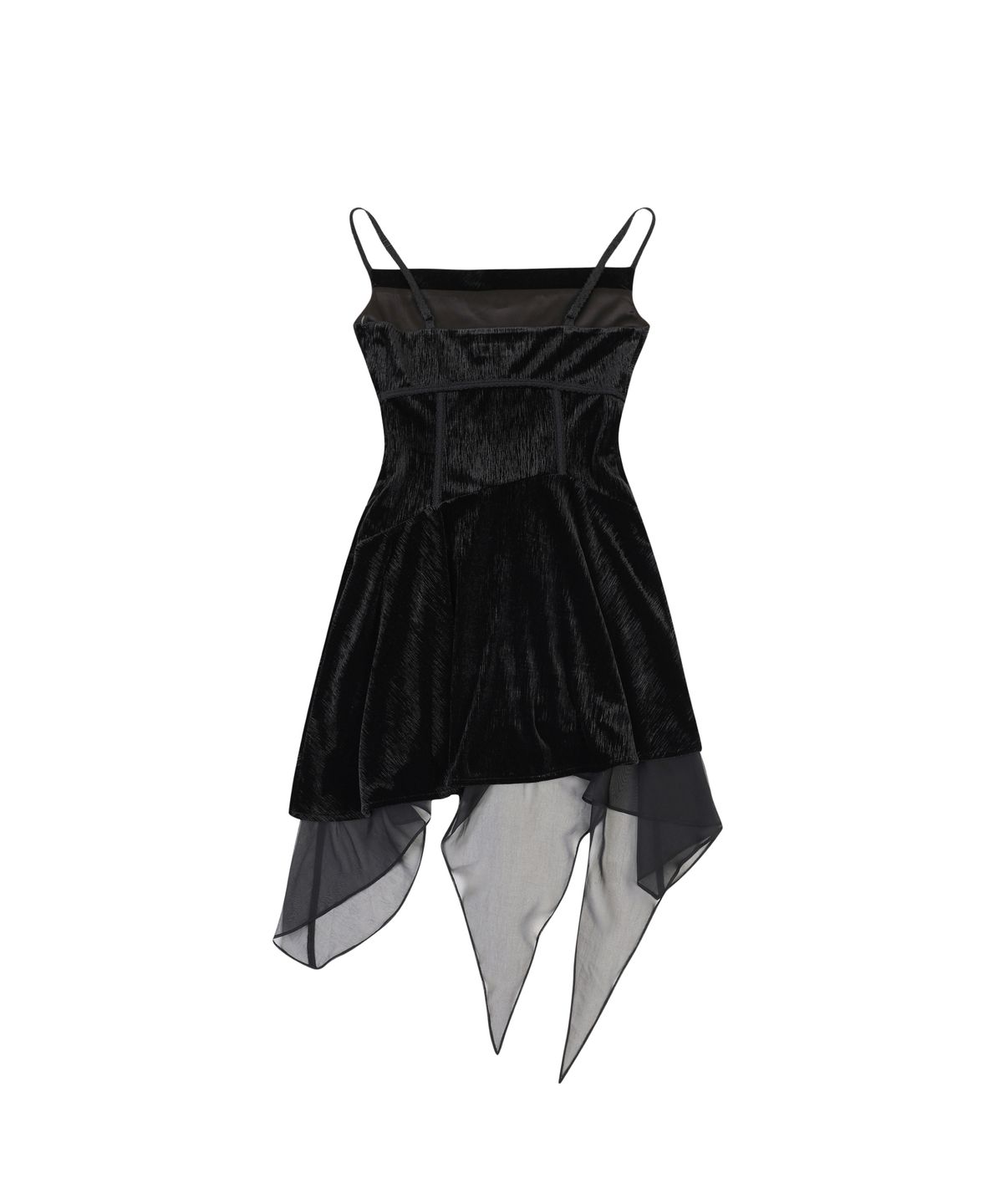 오디너리 홀리데이(ORDINARY HOLIDAY) LACE MIXED DRESS [BLACK]