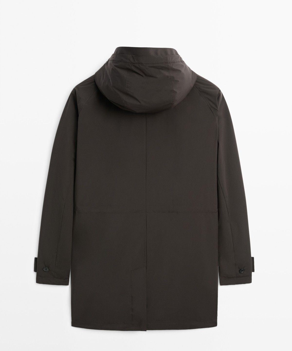 마시모두띠(MASSIMO DUTTI) 테크니컬 롱 파카