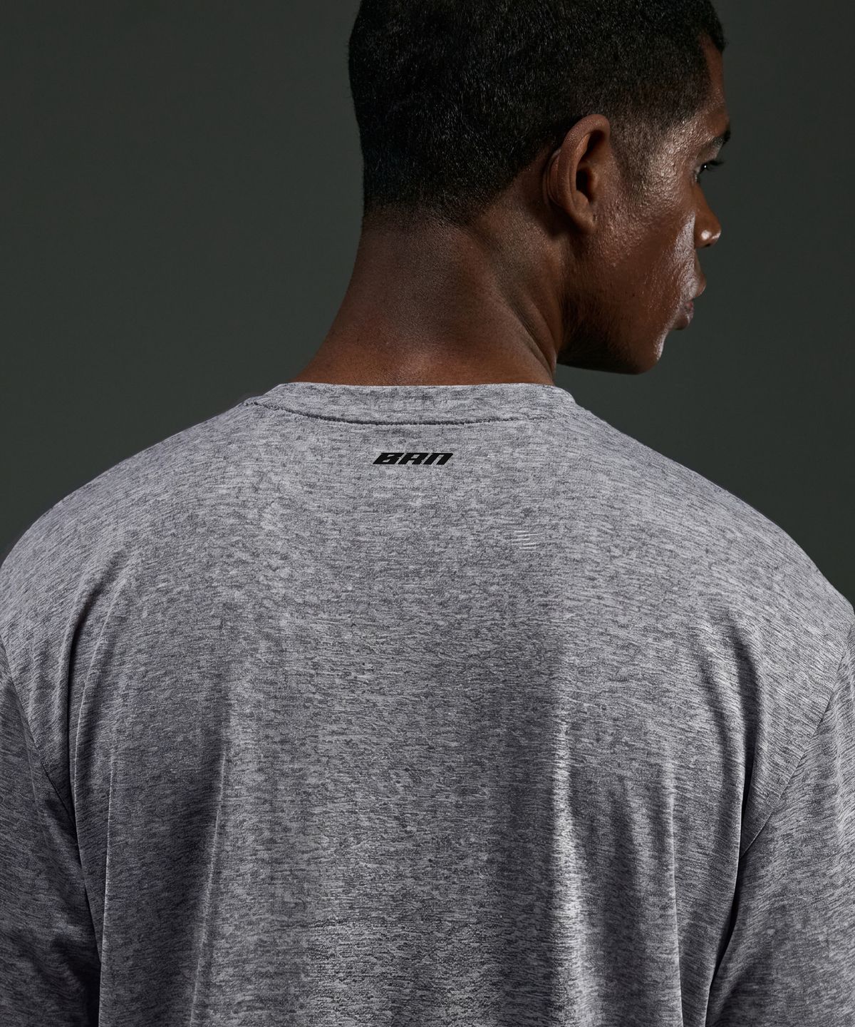 본투윈(BORN TO WIN) SYMBOL B COOLEVER LONG SLEEVE [MELANGE GREY]