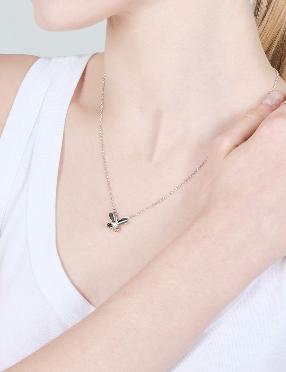 아이스볼(ICEBALL) Butterfly basic necklace