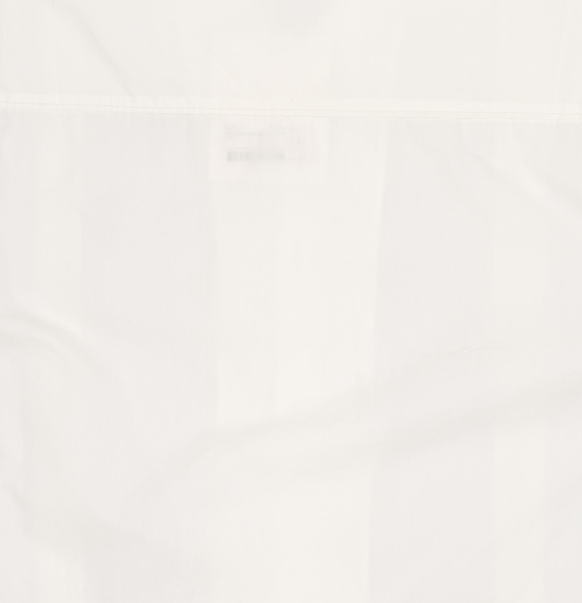 인사일런스(INSILENCE) 스티치 라인 오픈 칼라 셔츠 WHITE L
