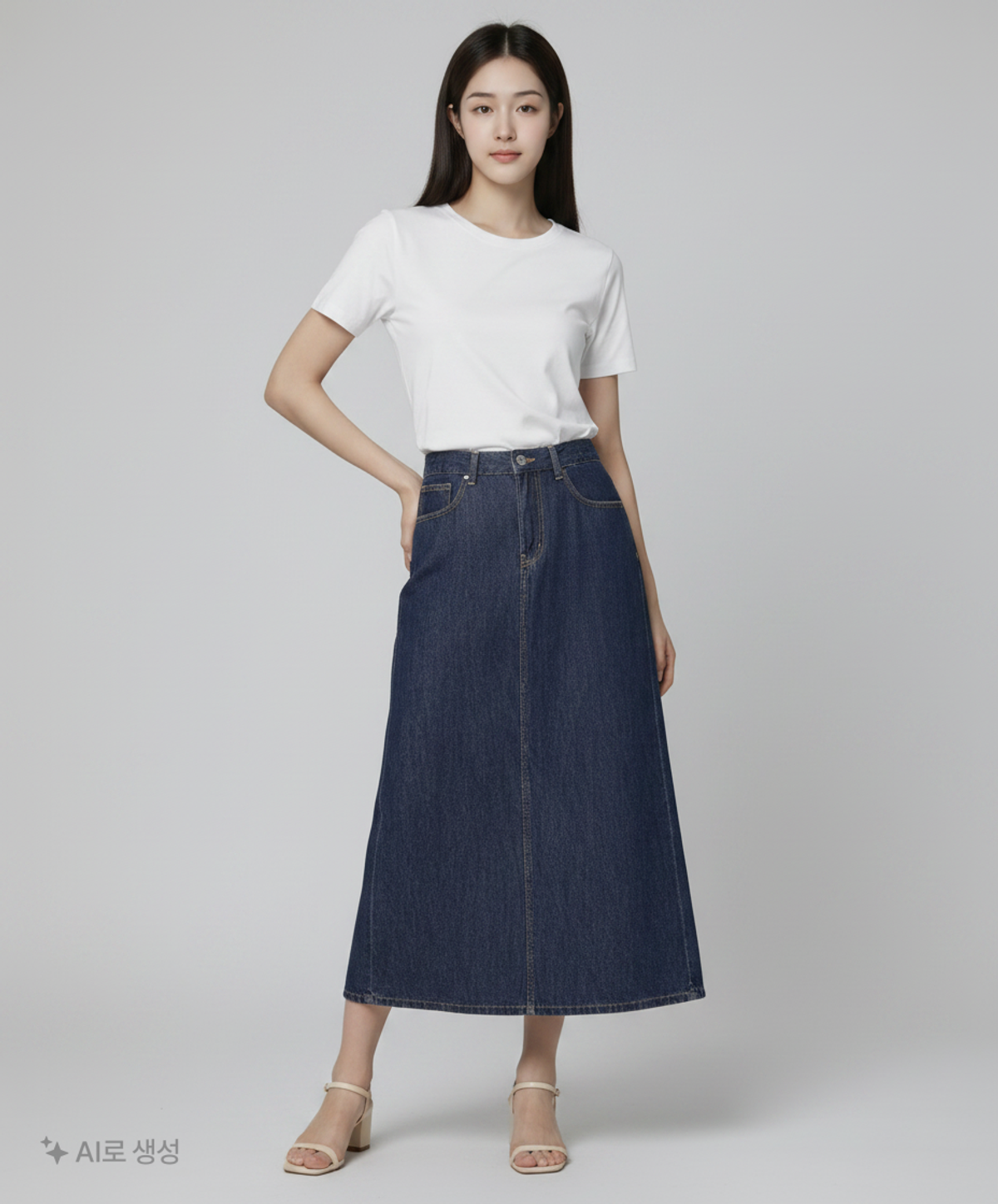 베러데님(BETTER DENIM) 롱스커트 S