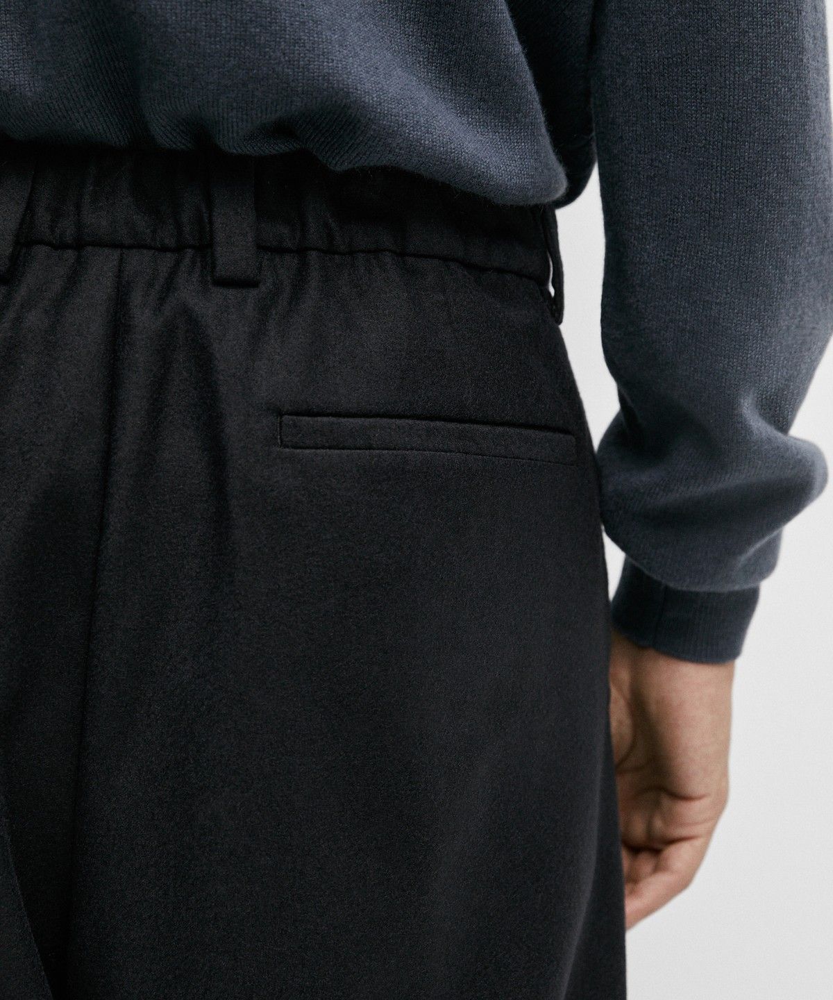 마시모두띠(MASSIMO DUTTI) 100% 울 토탈 룩 팬츠
