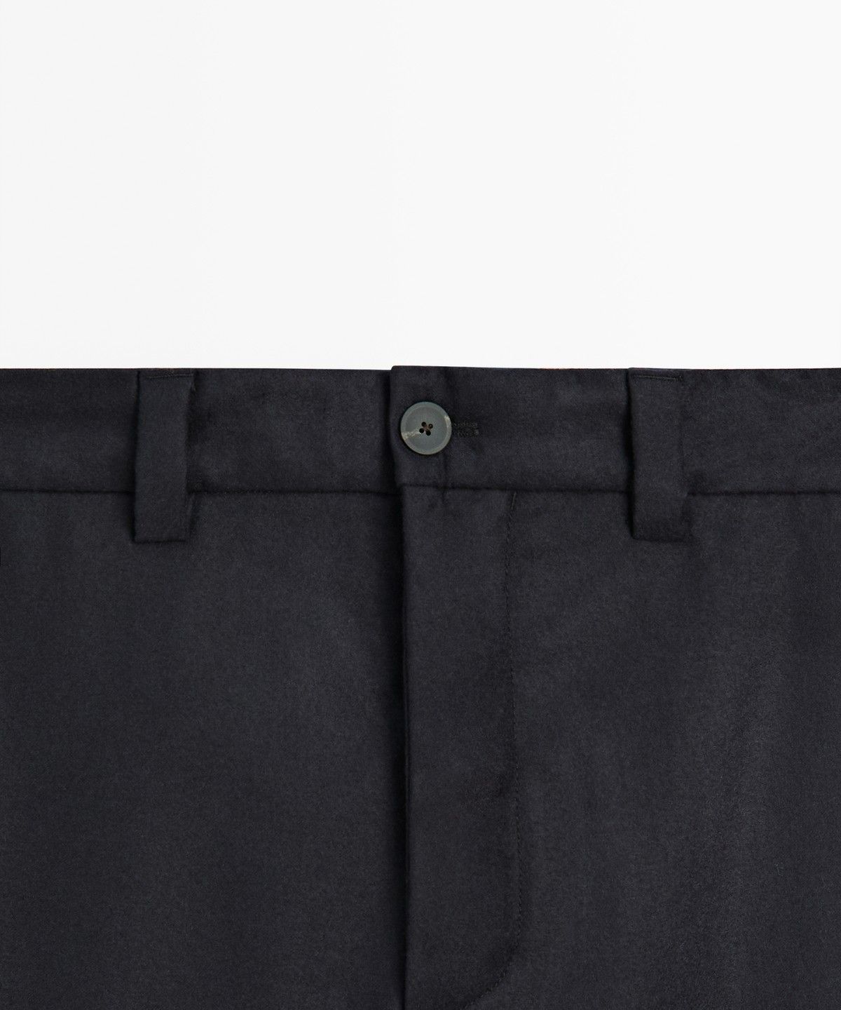 마시모두띠(MASSIMO DUTTI) 100% 울 토탈 룩 팬츠