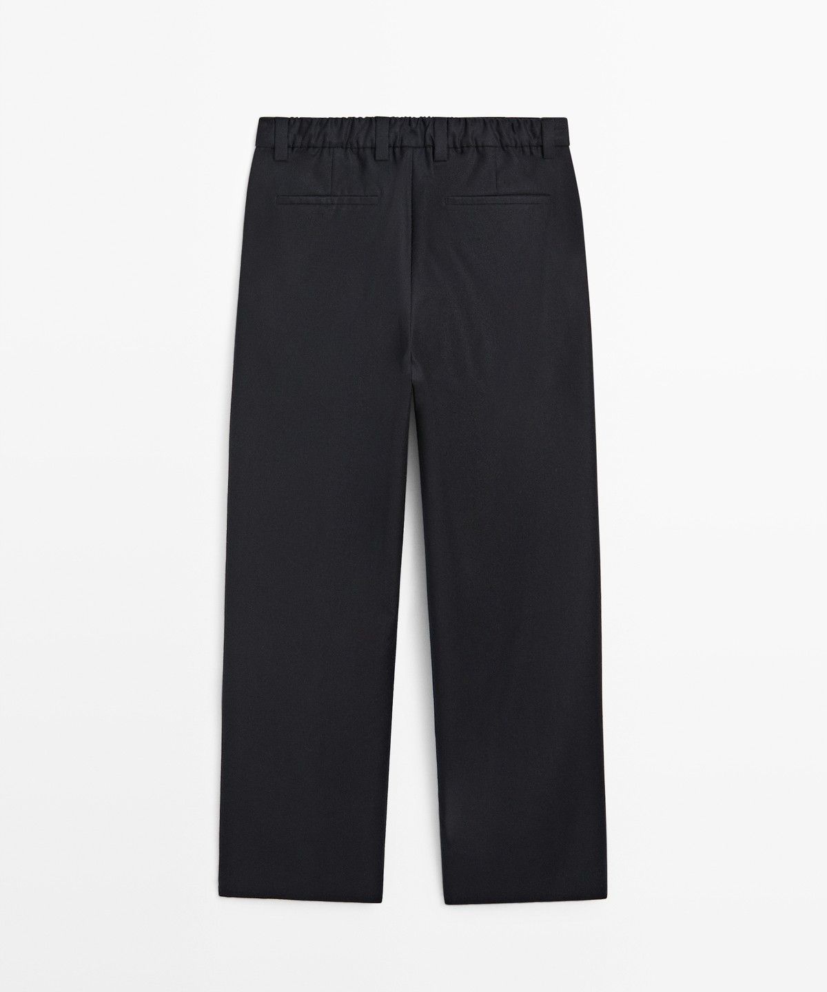 마시모두띠(MASSIMO DUTTI) 100% 울 토탈 룩 팬츠