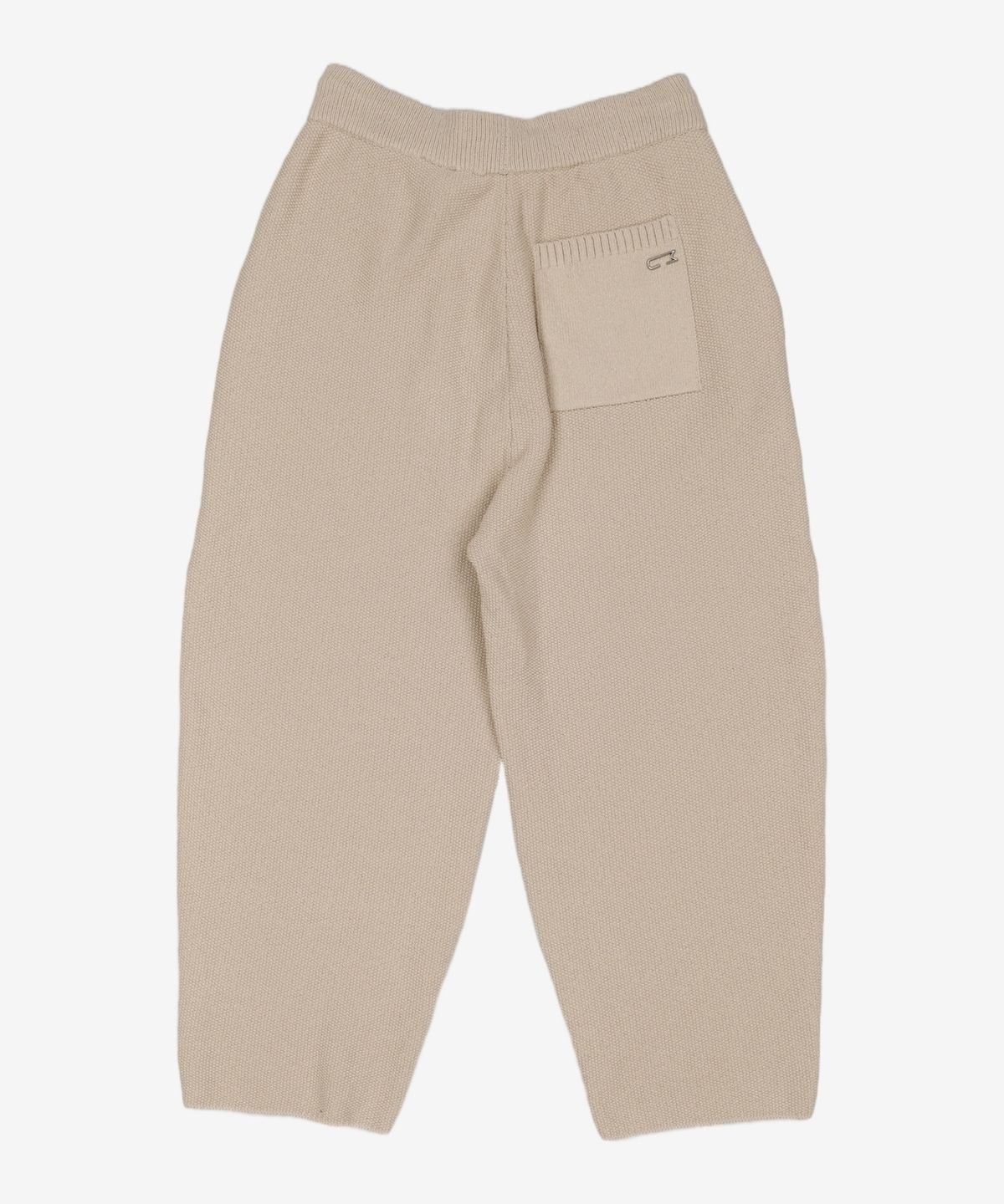 우마뭉(UMARMUNG) Organic cotton oval silhouette pants_Stone M