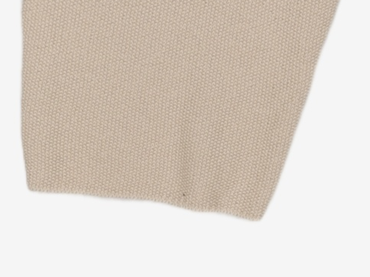 우마뭉(UMARMUNG) Organic cotton oval silhouette pants_Stone M