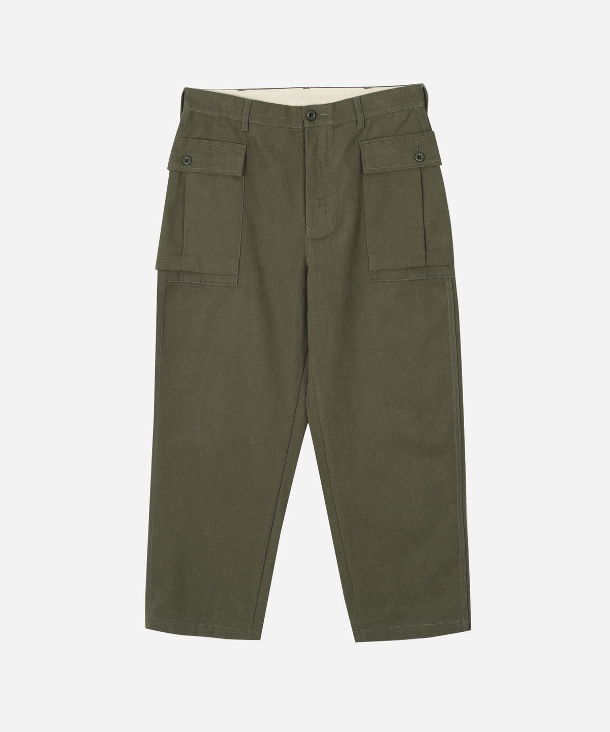 유니버셜 오버롤(UNIVERSAL OVERALL) CARGO POCKET PANTS KHAKI