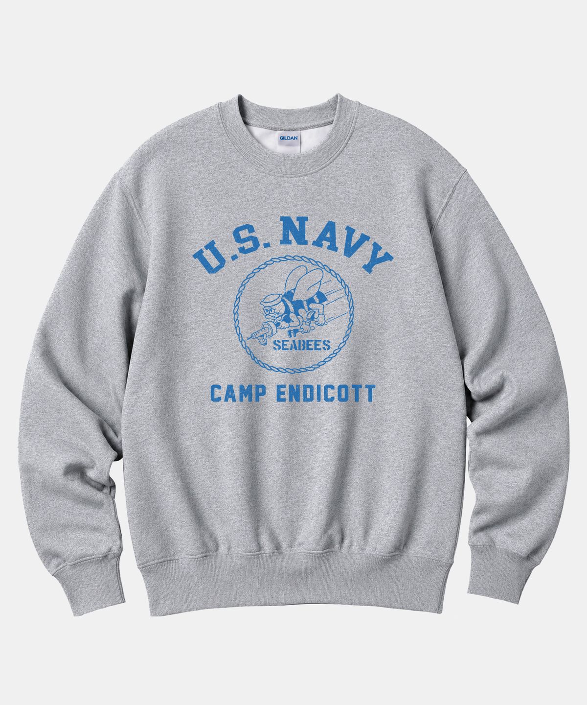 길단(GILDAN) 길단 X 빈티지컬렉션 US_NAVY 맨투맨 티셔츠