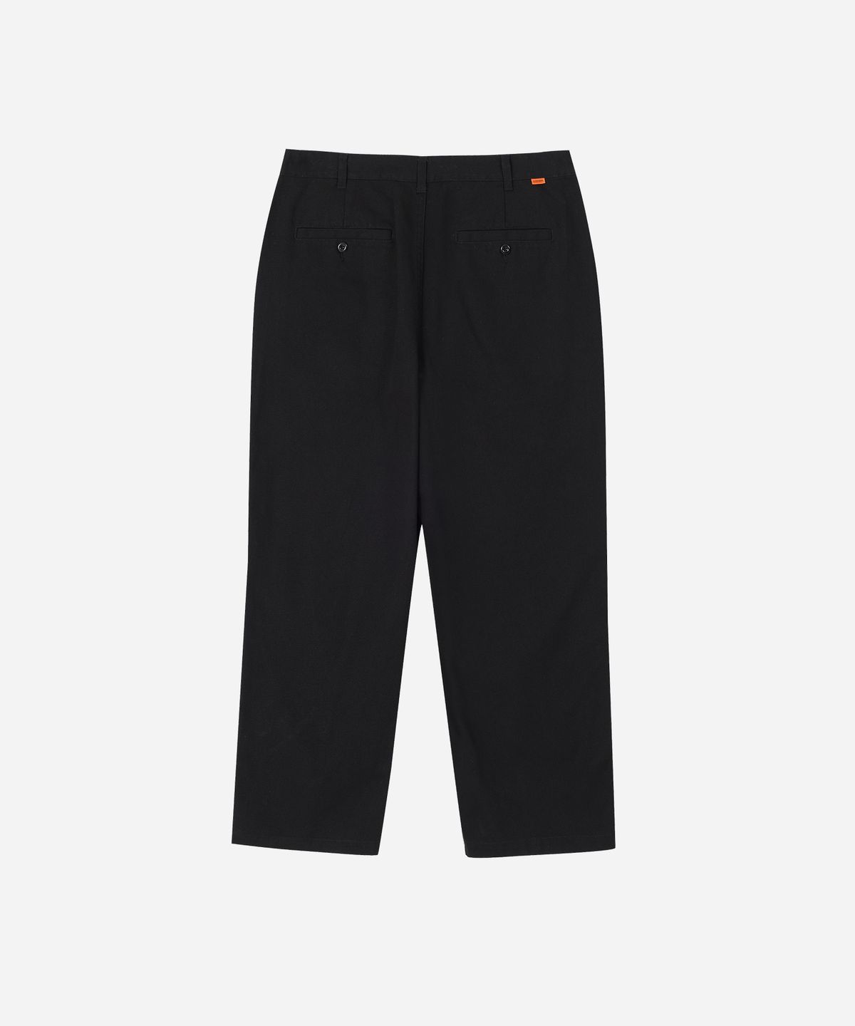 유니버셜 오버롤(UNIVERSAL OVERALL) UO WORKERS TWILL STRAIGHT PANTS BLACK