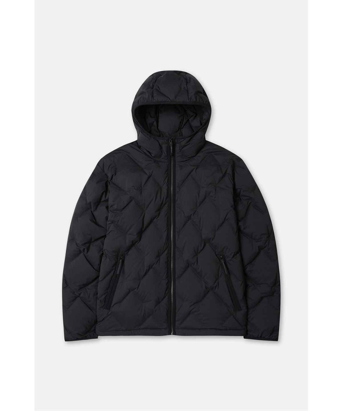 코오롱스포츠(KOLON SPORT) 남성 솟솟 후드 경량 다운 재킷 TLJDW26511BLK