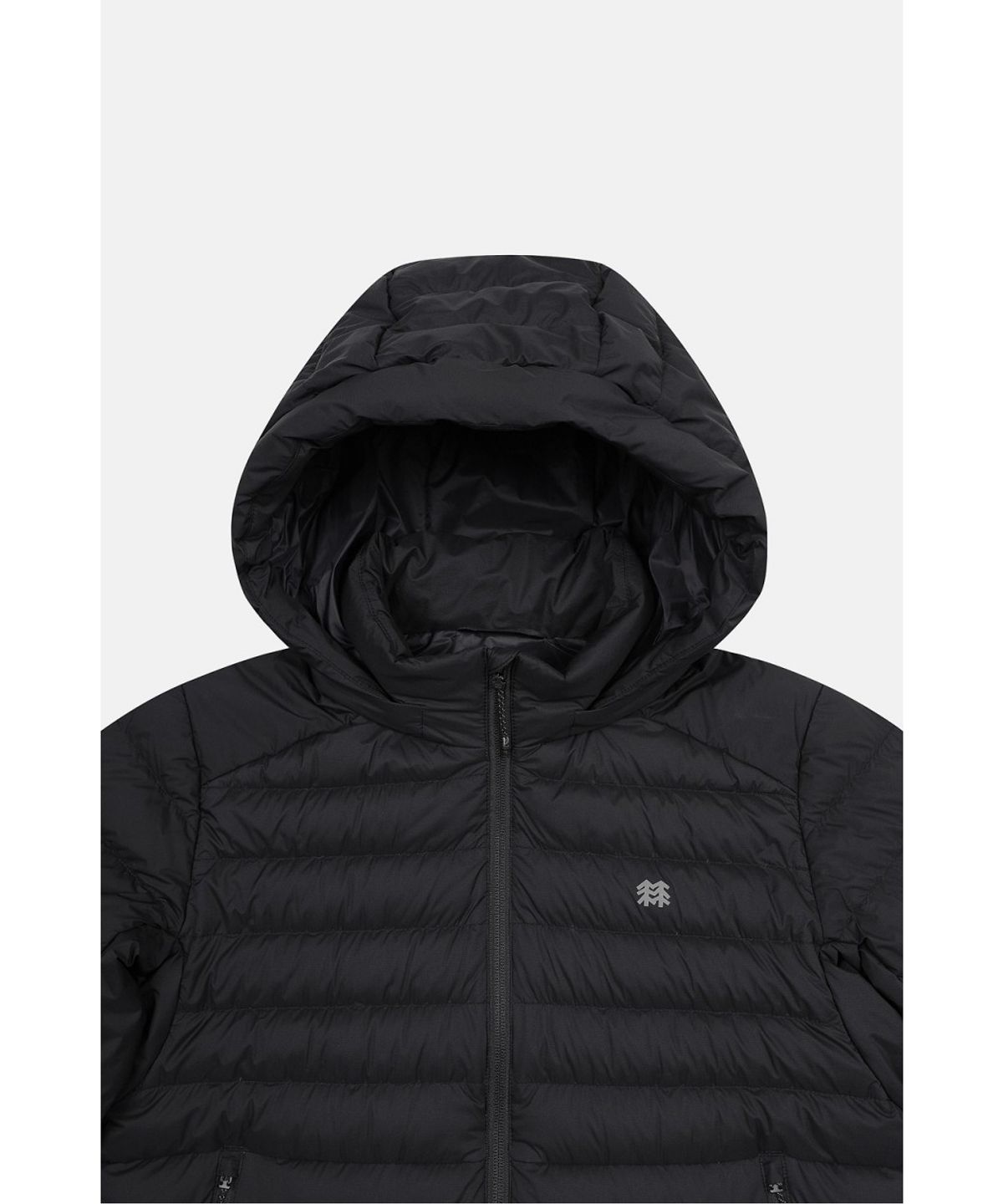 코오롱스포츠(KOLON SPORT) 여성 발키리 퍼텍스 숏 디테쳐블 경량 다운 재킷 JKJDW26292BLK