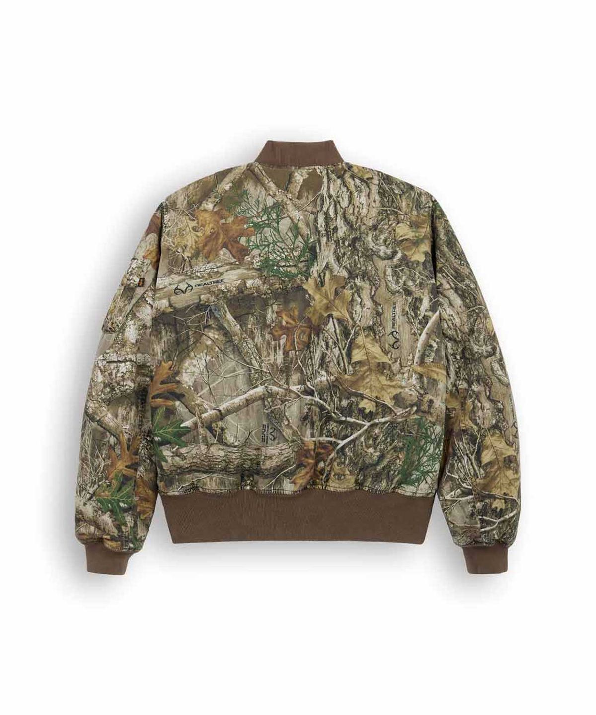 알파 인더스트리(ALPHA INDUSTRIES) MA-1 헤리티지 핏 플라이트 자켓 (코튼 카모) 리얼트리 카모