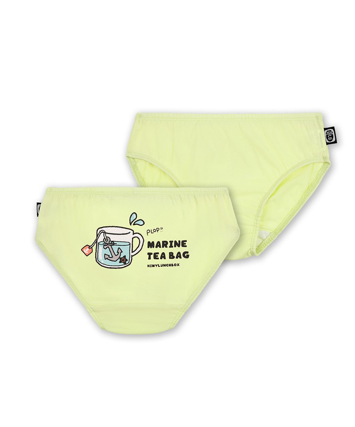 하이마이런치박스(HIMYLUNCHBOX) [2PACK] 하이마이언더웨어 _여아세트 B(마린티백+브레드백)
