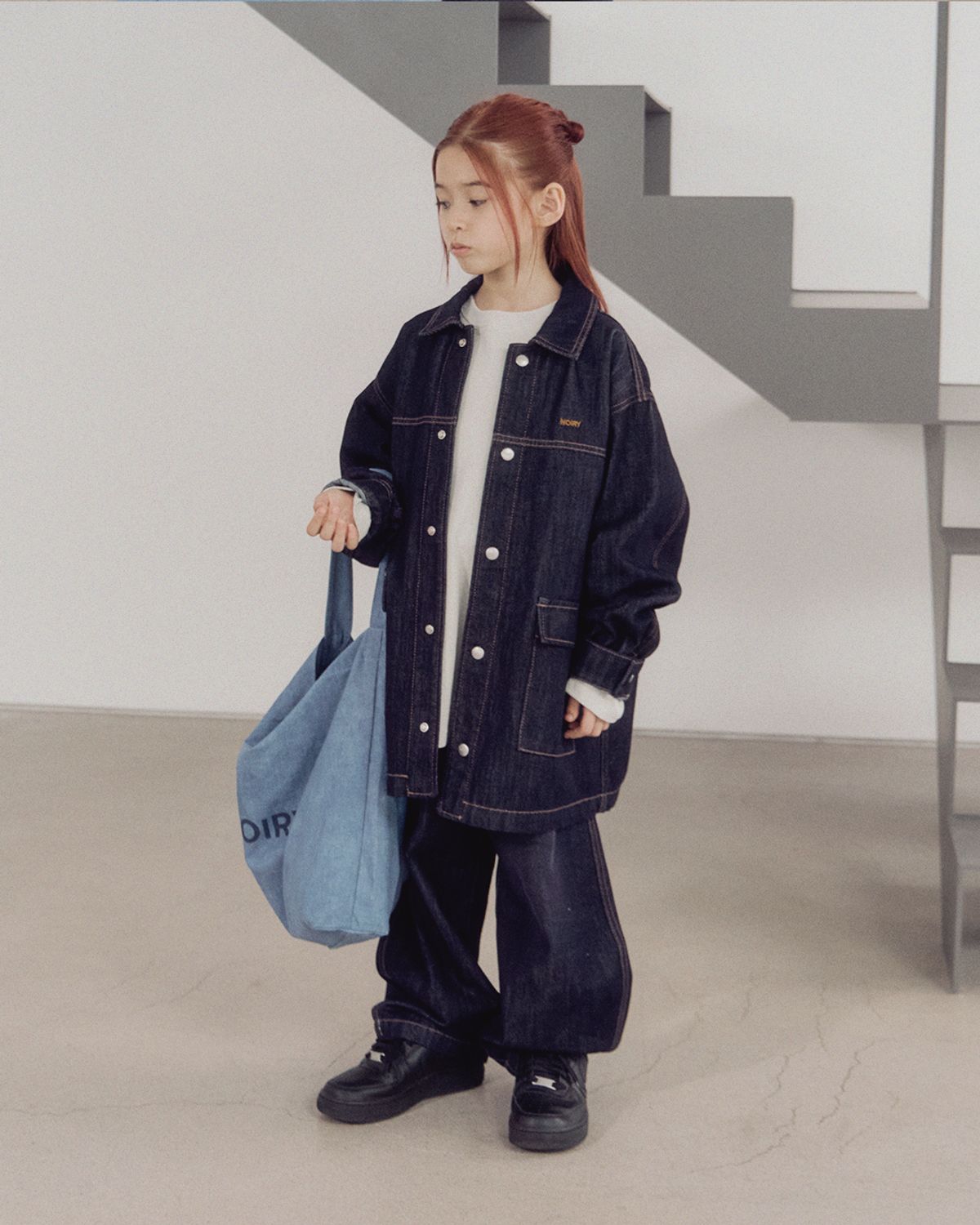노이리(NOIRY) 미엘 데님 셔켓