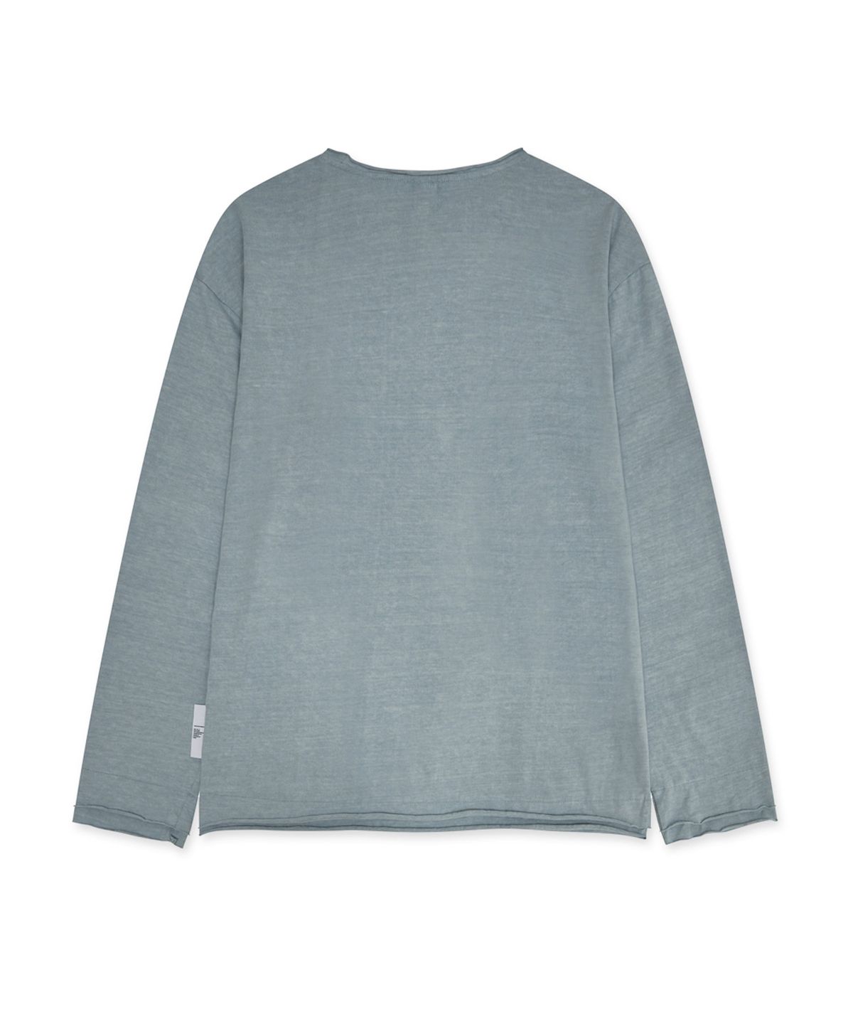 쓰리아이(3IE) IMPERFECT LAYERED LONG SLEEVE_SKY BLUE