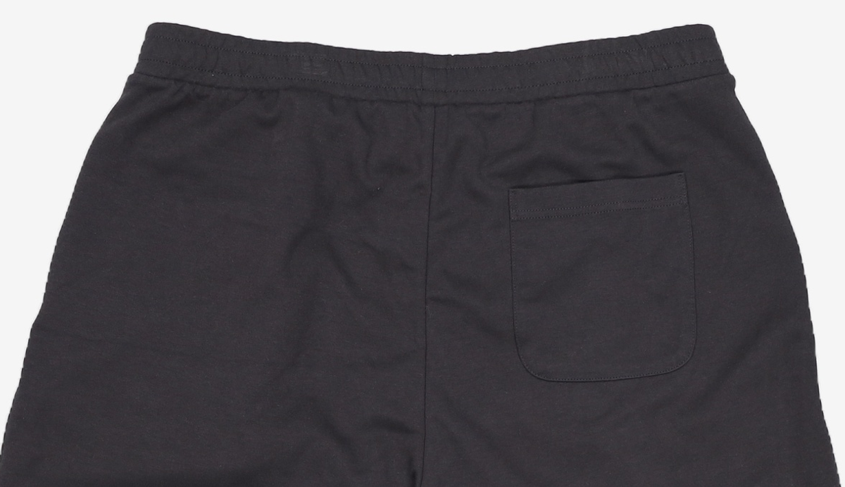 무신사 스탠다드(MUSINSA STANDARD) [쿨탠다드] 원 턱 버뮤다 스웨트 팬츠 [블랙] XXXL