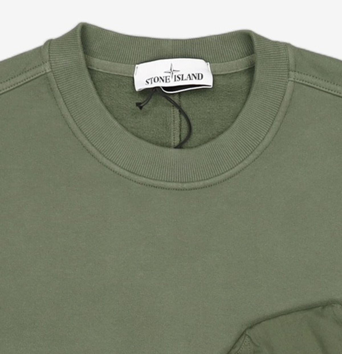 스톤아일랜드(STONE ISLAND) 크루넥 스웨트셔츠 751560419 V0055 SAGE GREEN S