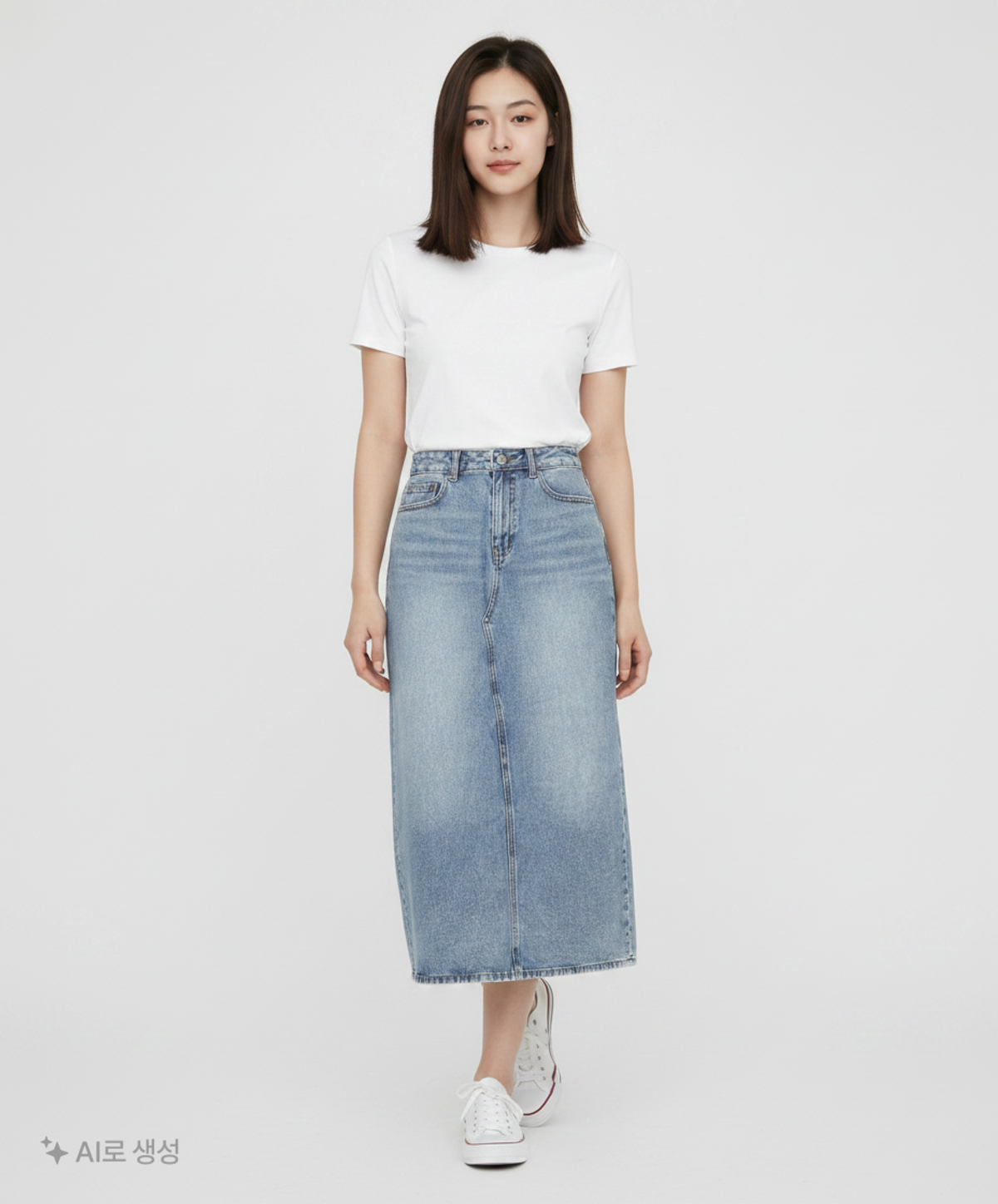 무신사 스탠다드(MUSINSA STANDARD) 롱스커트 M