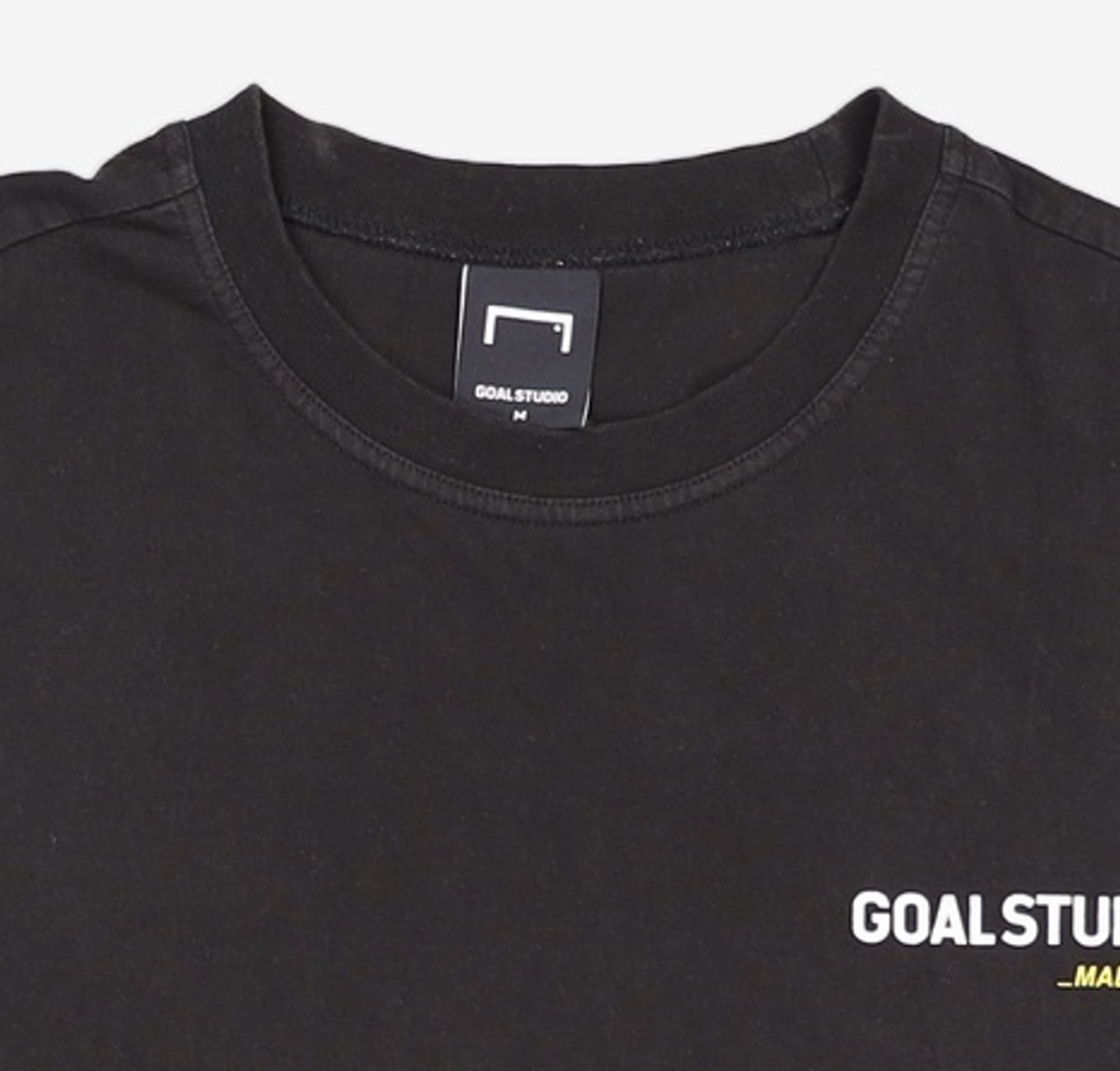 골스튜디오(GOALSTUDIO) MADNESS SHORT SLEEVE TEE - BLACK M