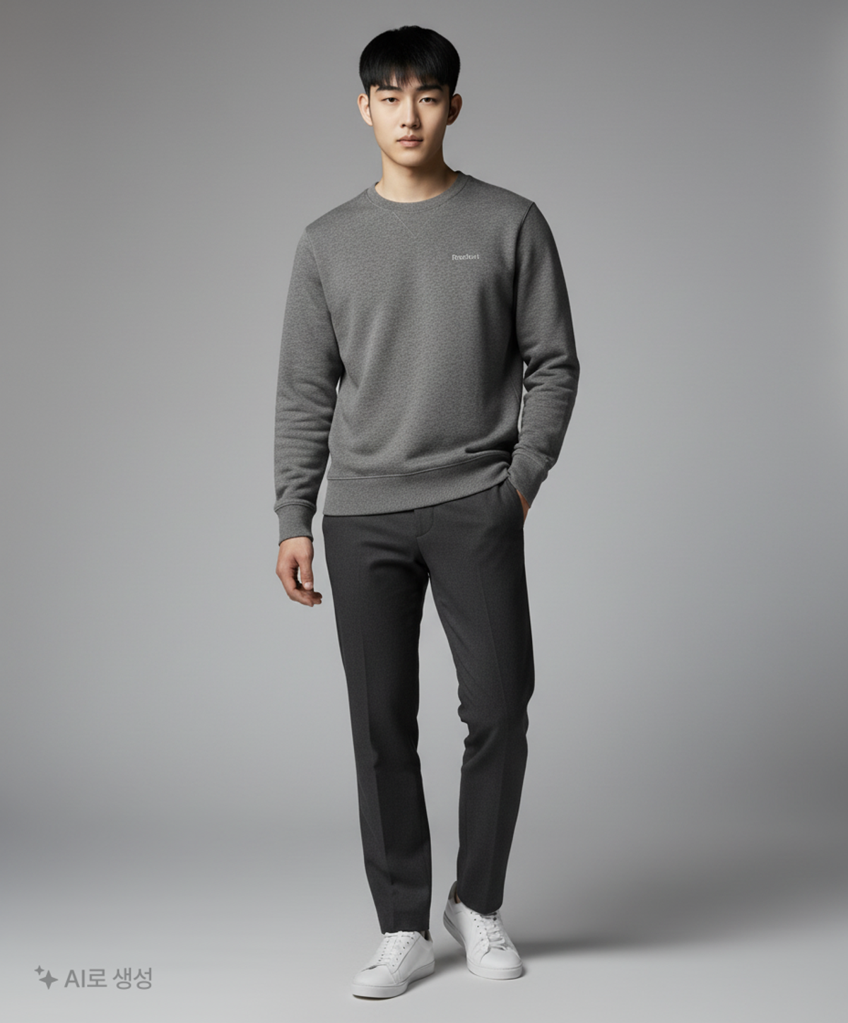 리복(REEBOK) 맨투맨/스웨트셔츠 M