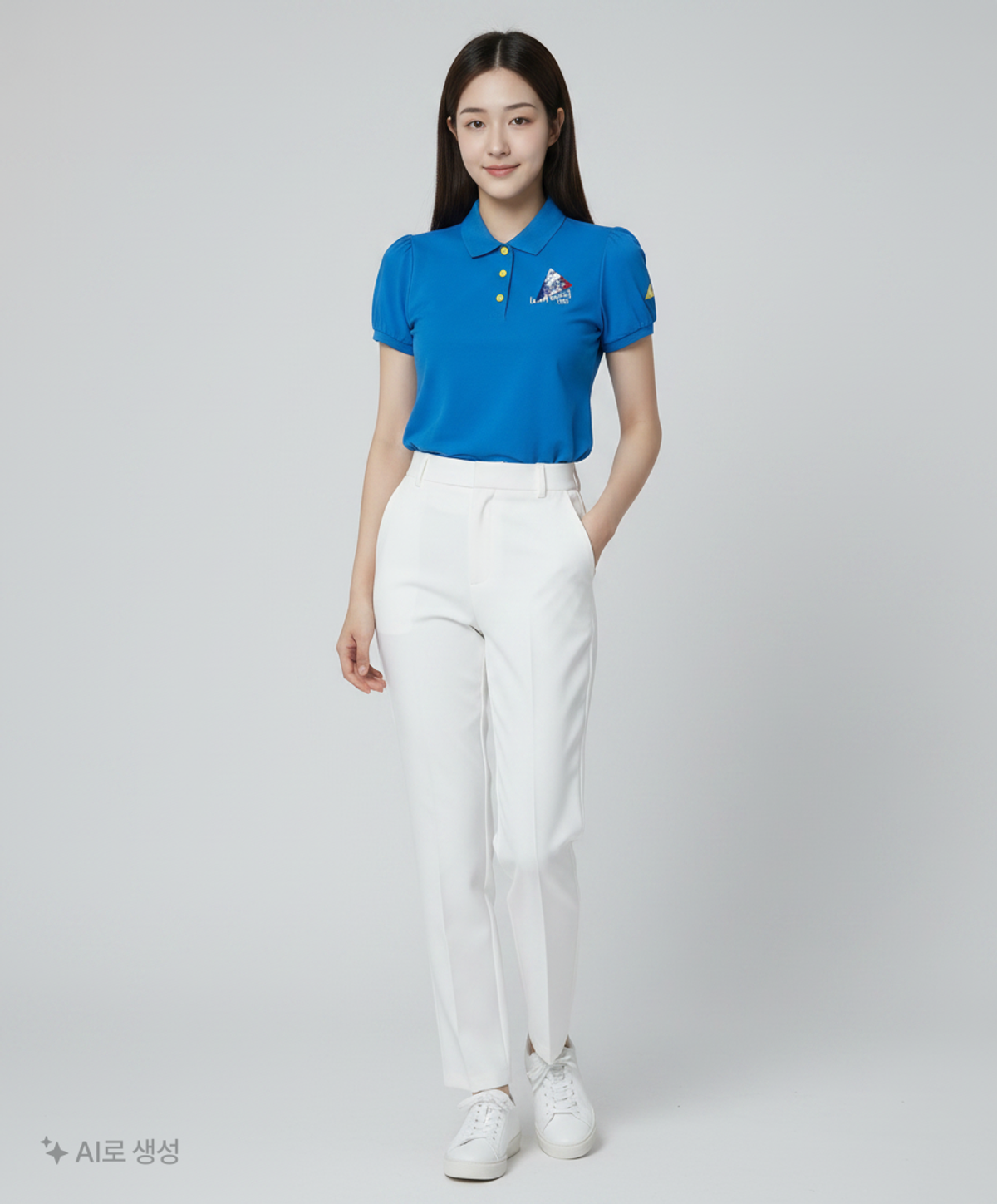 르꼬끄 스포르티브(LE COQ SPORTIF) 피케/카라 티셔츠 XS