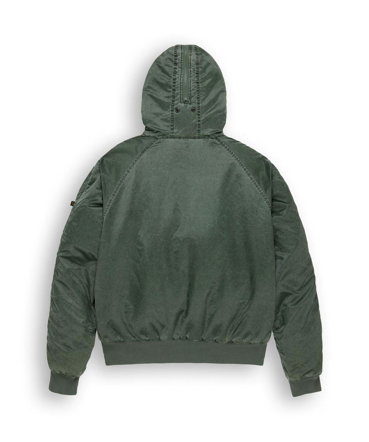 알파 인더스트리(ALPHA INDUSTRIES) N-2B 헤리티지 핏 파카 (배틀워시) 딥 포레스트