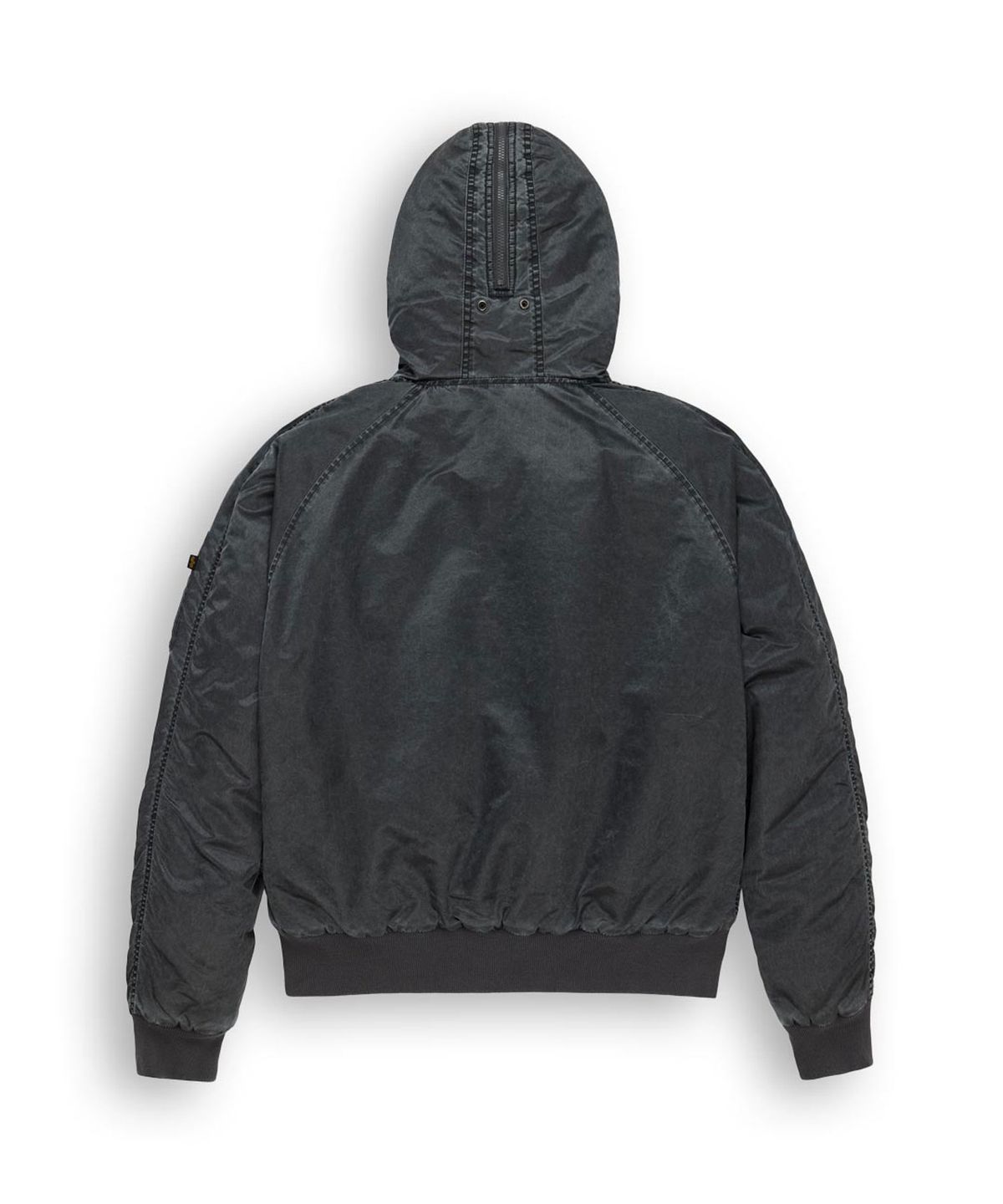 알파 인더스트리(ALPHA INDUSTRIES) N-2B 헤리티지 핏 파카 (배틀워시) 블랙