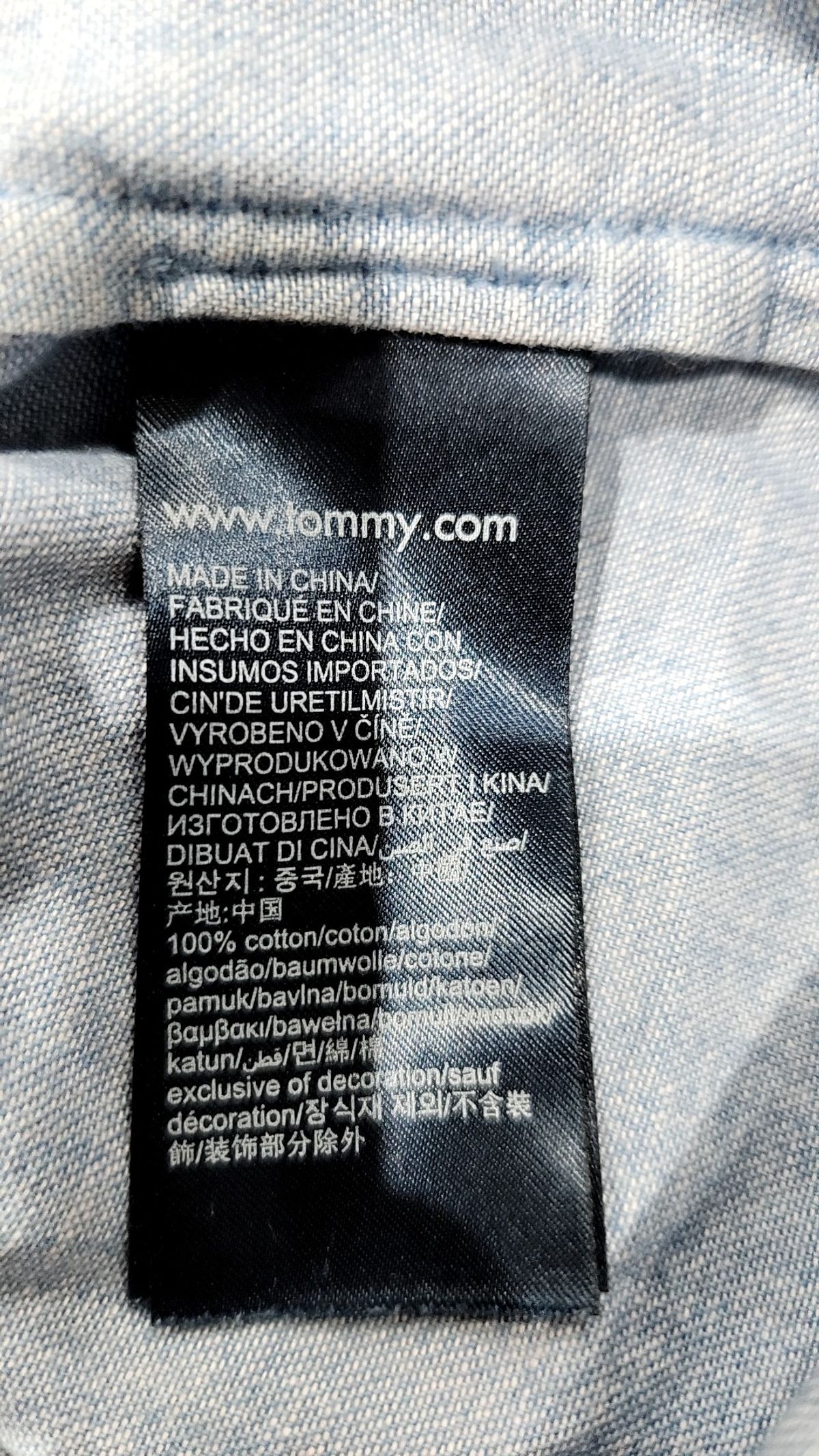 타미진스(TOMMY JEANS) 미니 원피스 XS