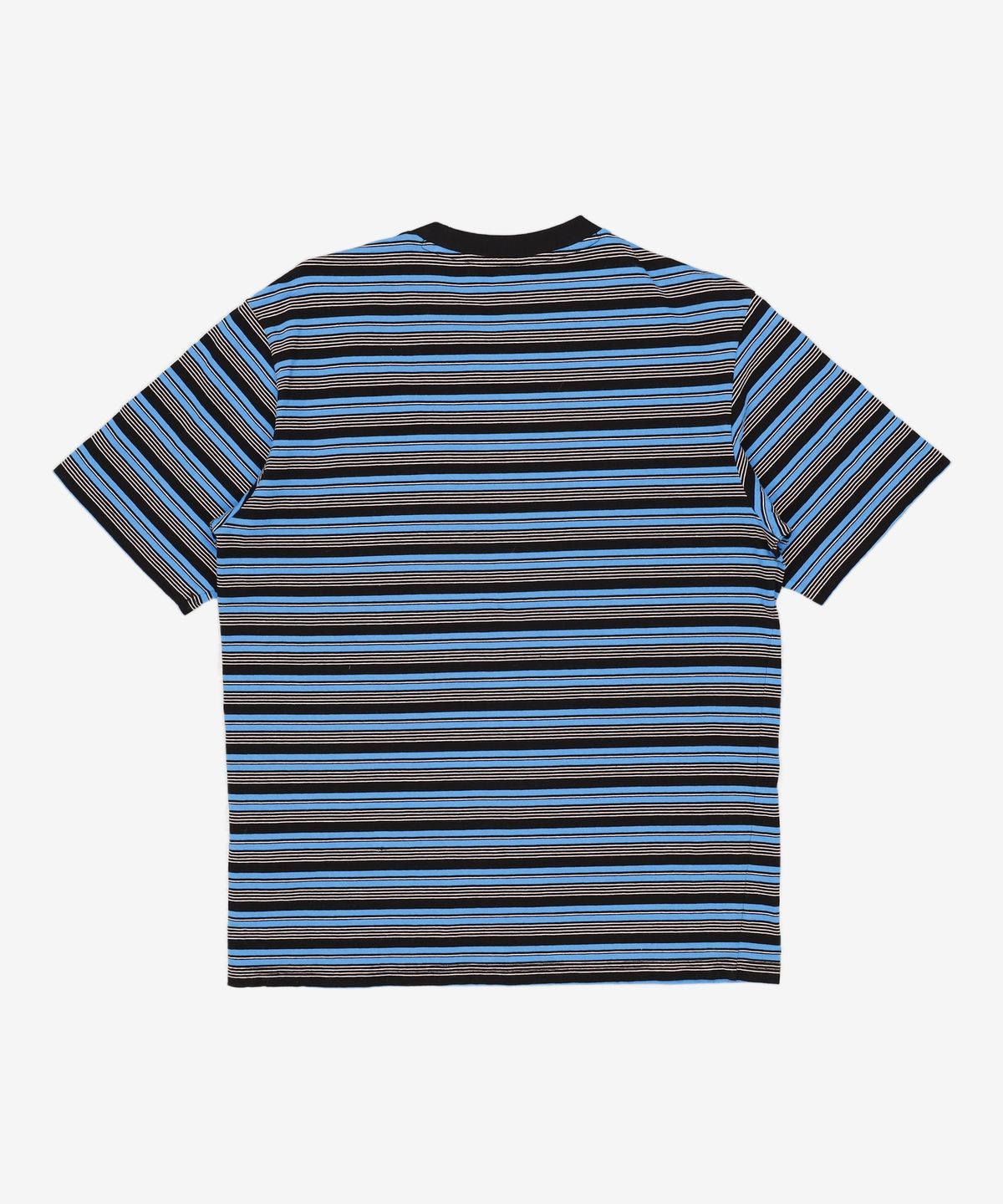 엄브로(UMBRO) 스트라이프 반팔 티셔츠 블랙(UQ321CRS74) M