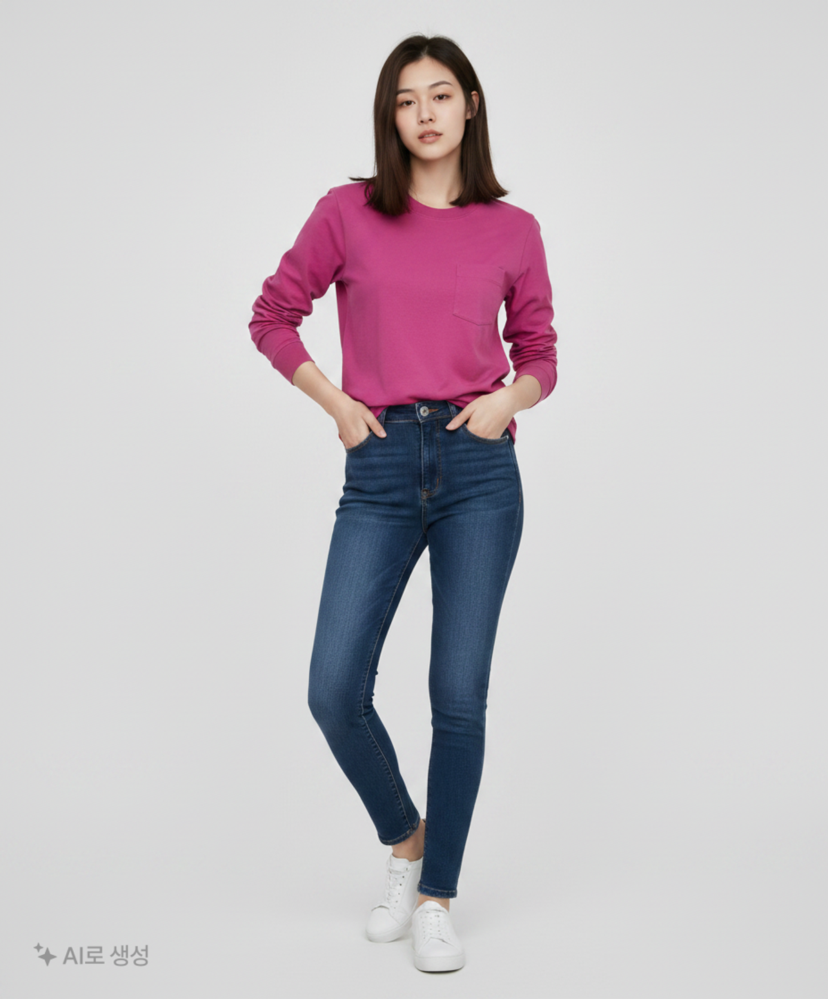 유니클로(UNIQLO) 긴소매 티셔츠 L