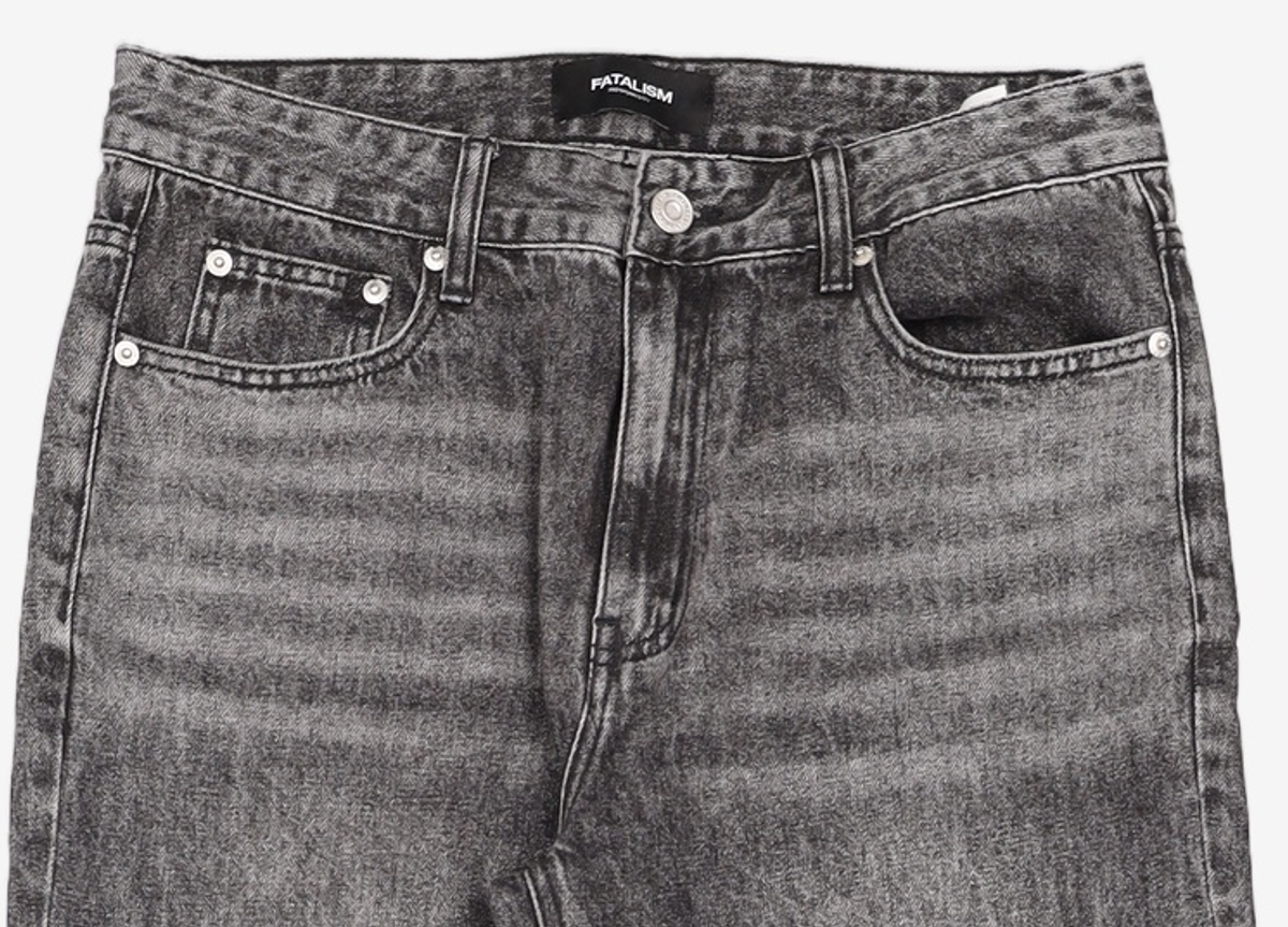 페이탈리즘(FATALISM) Crude wide fit jeans [5colors] 48
