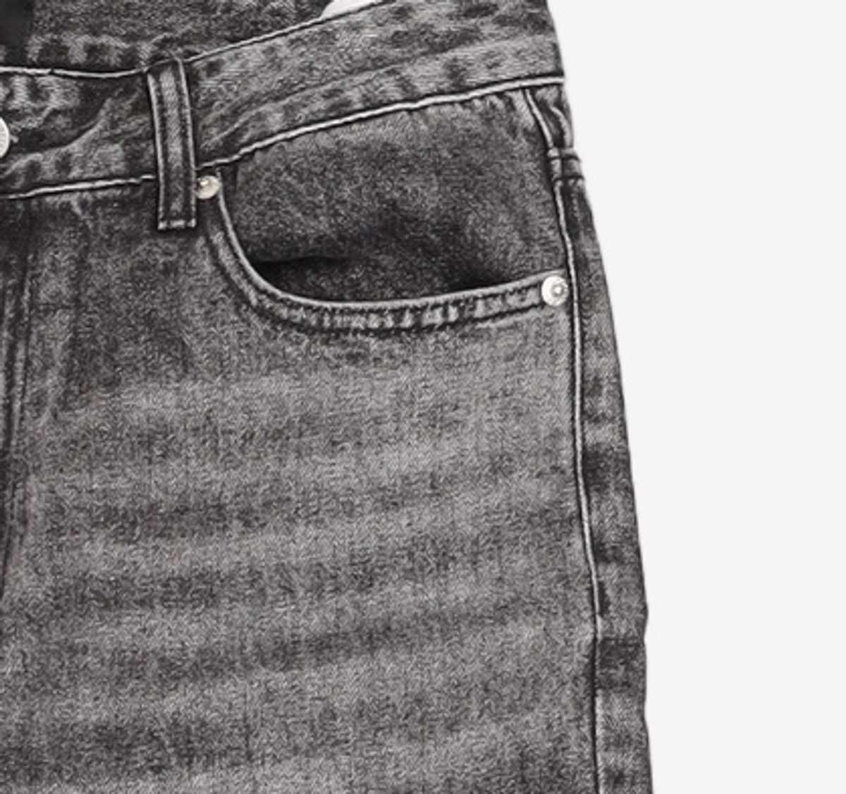 페이탈리즘(FATALISM) Crude wide fit jeans [5colors] 48