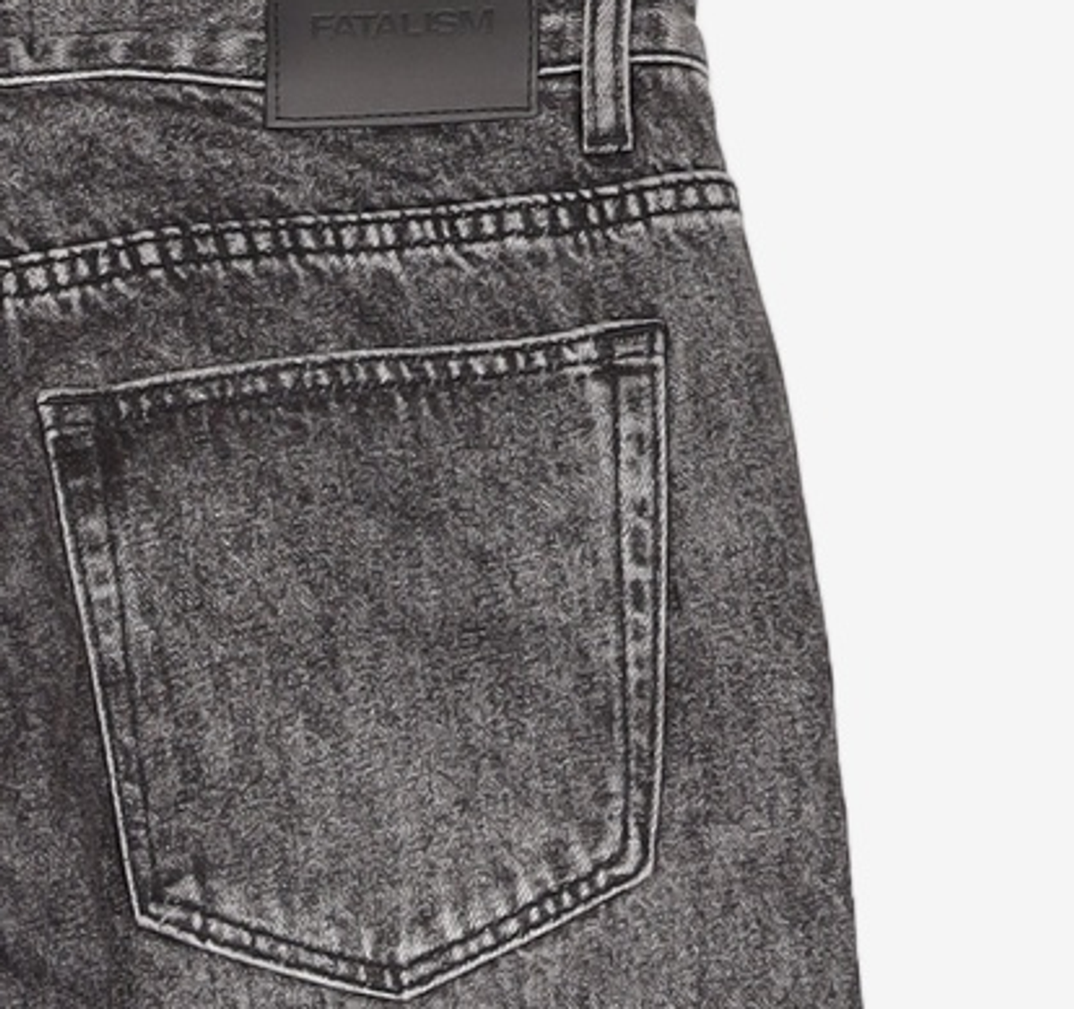 페이탈리즘(FATALISM) Crude wide fit jeans [5colors] 48